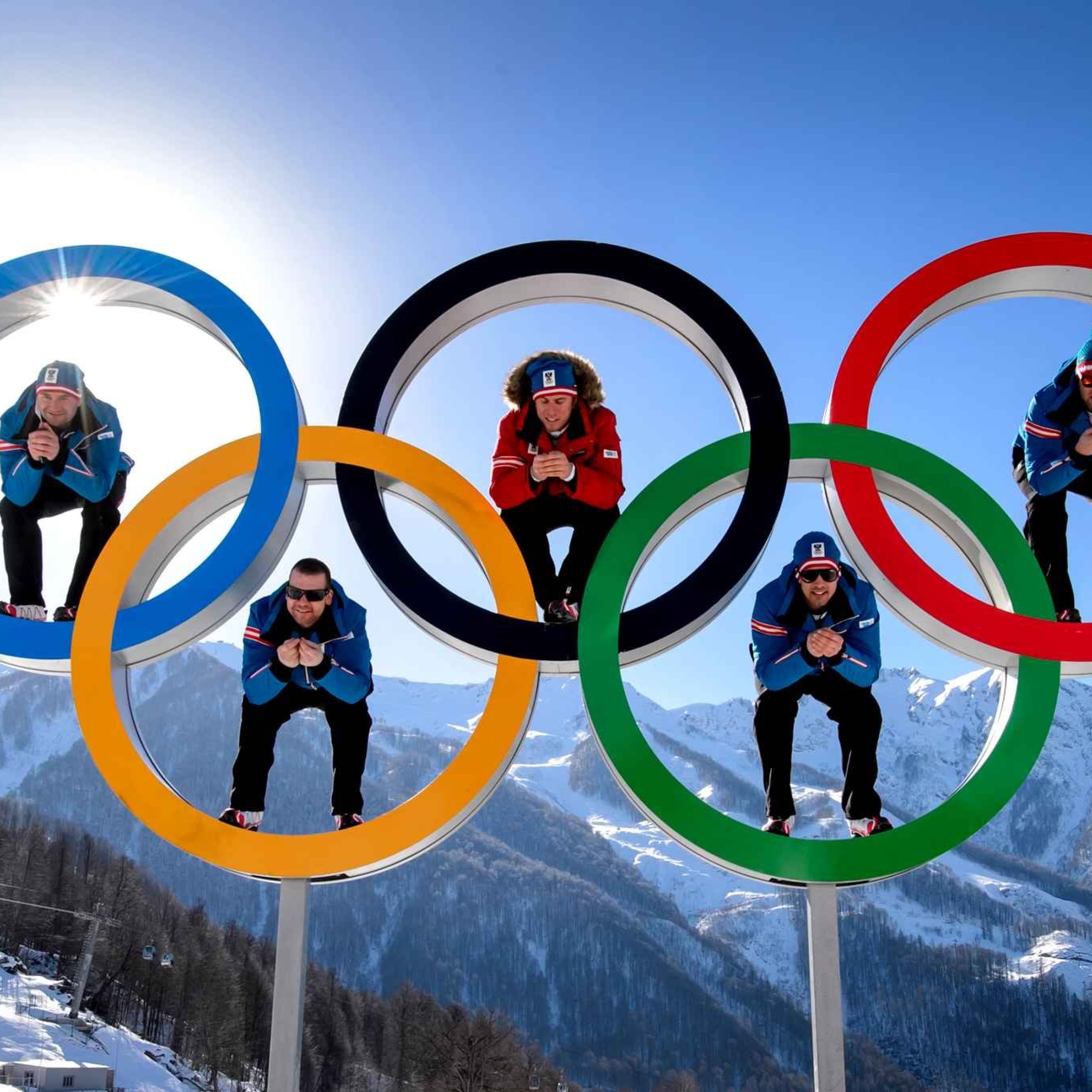Я участвую в здоровой олимпиаде. Олимпийские игры. Кольца Олимпийских игр.