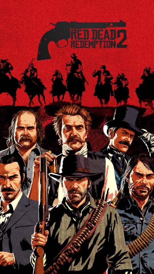 android red dead redemption 2 wallpapers
