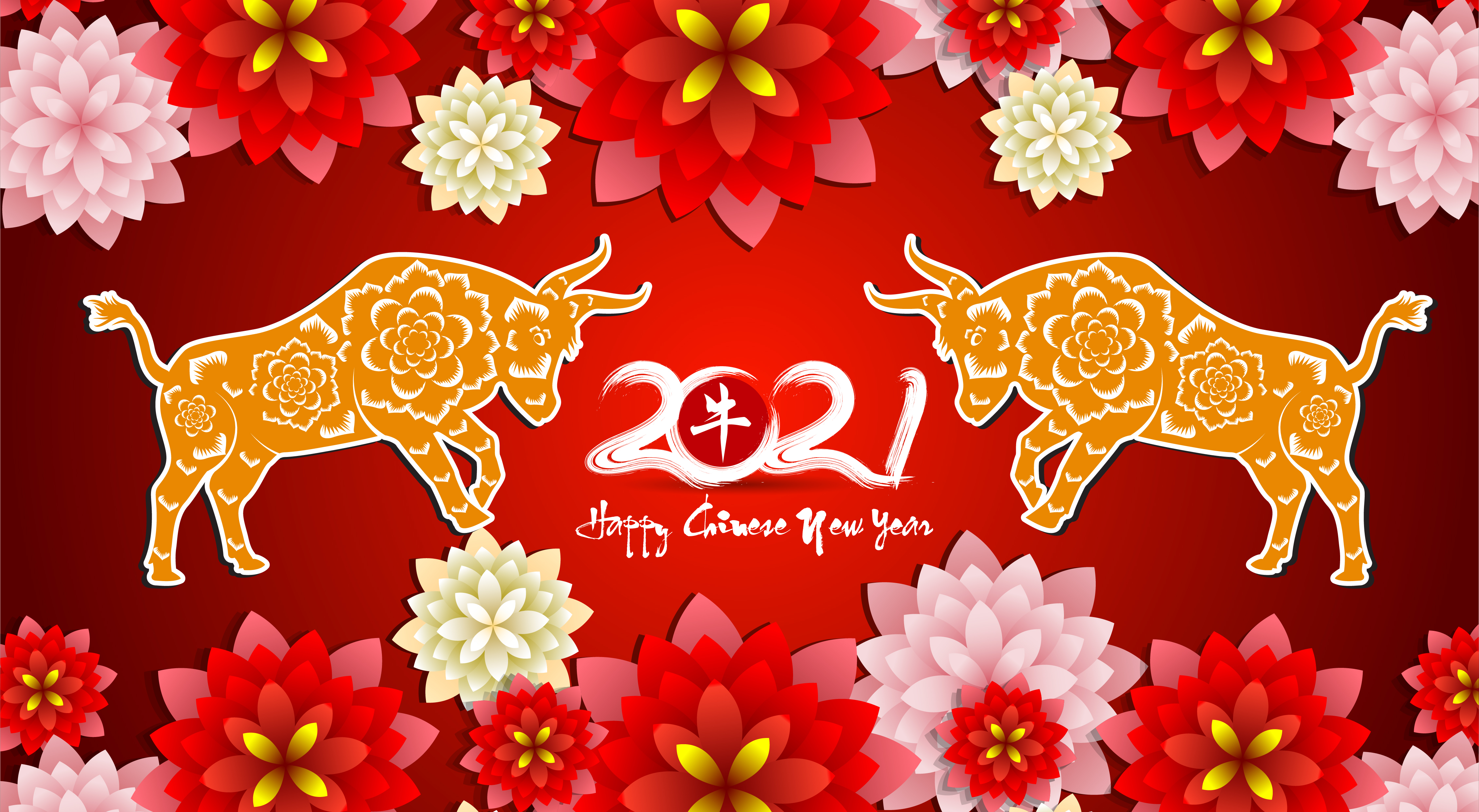 2021 Chinese New Year Wallpaper, HD Holidays 4K Wallpapers, Images, Photos  and Background - Wallpapers Den