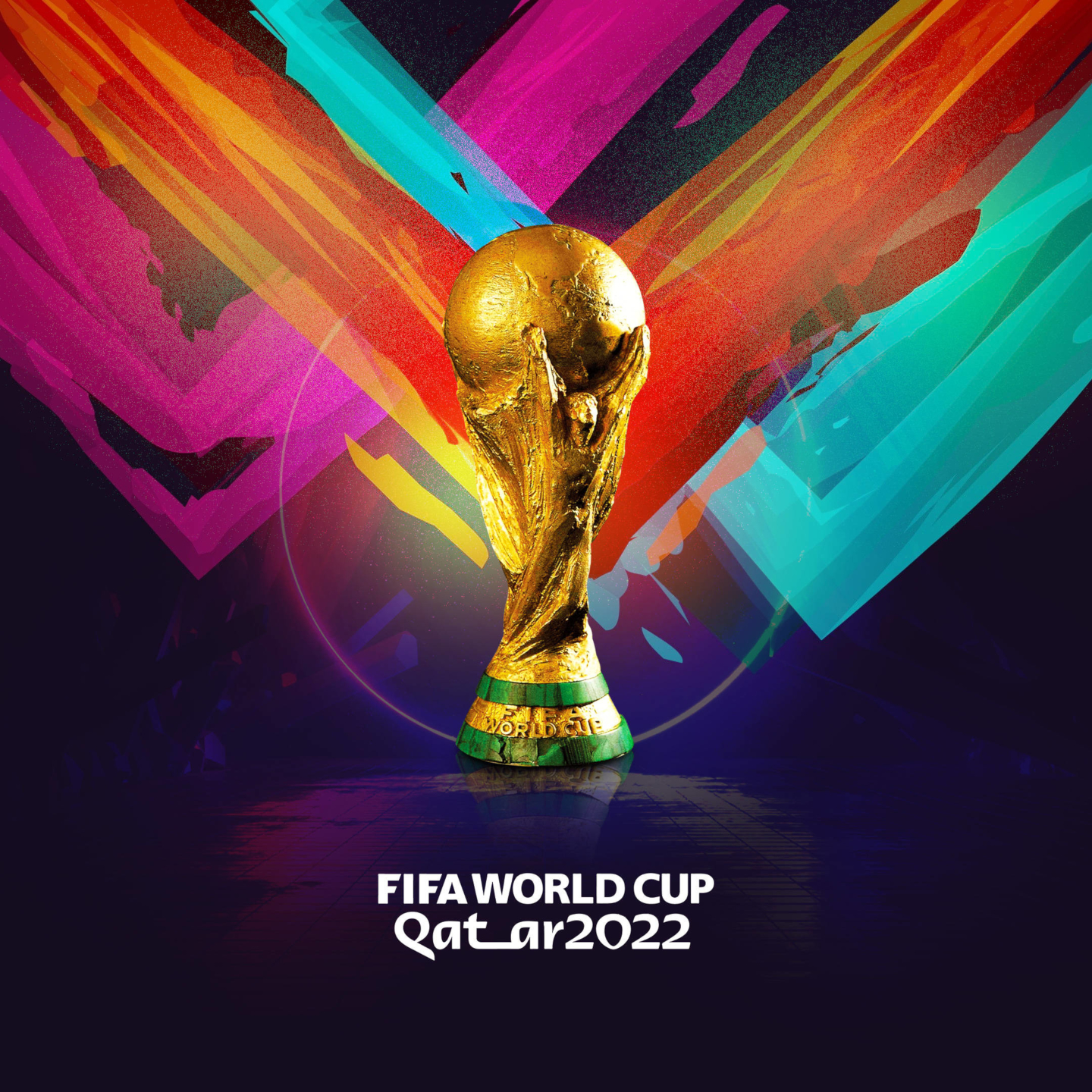 1440x1440 Resolution 2022 FIFA World Cup Trophy 1440x1440 Resolution