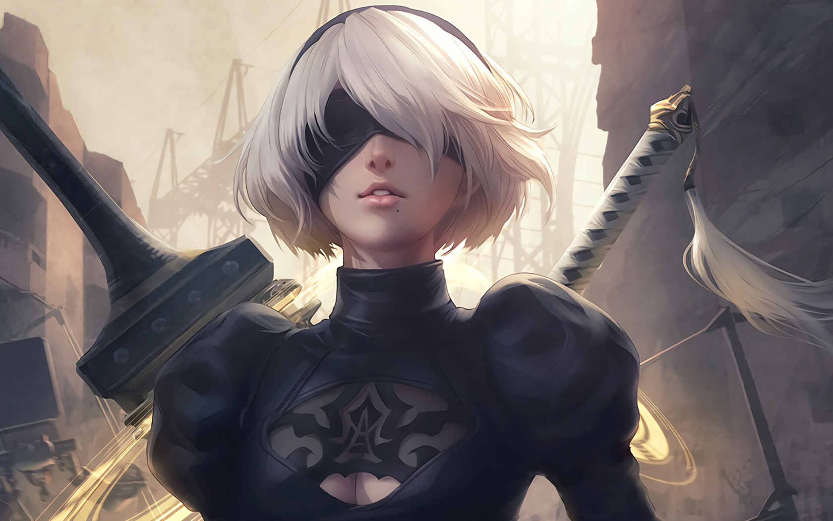 1680x1050 2b Nier Automata 1680x1050 Resolution Wallpaper Hd Anime 4k Wallpapers Images Photos And Background