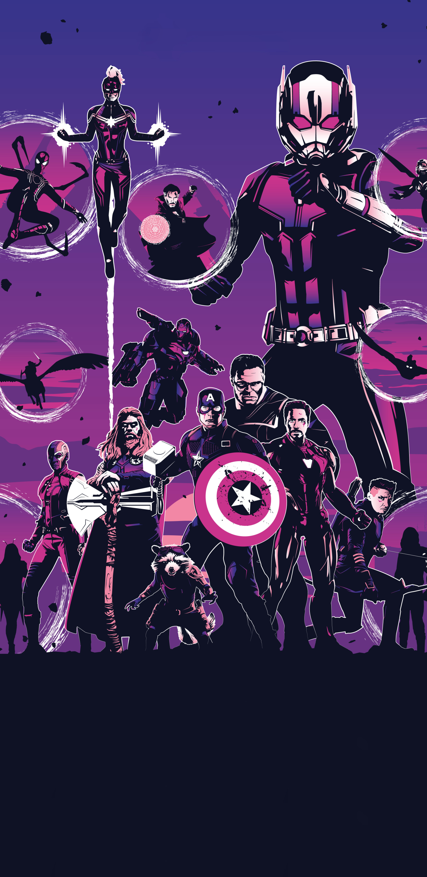 1440x2960 4k Avengers Endgame Art Samsung Galaxy Note 98