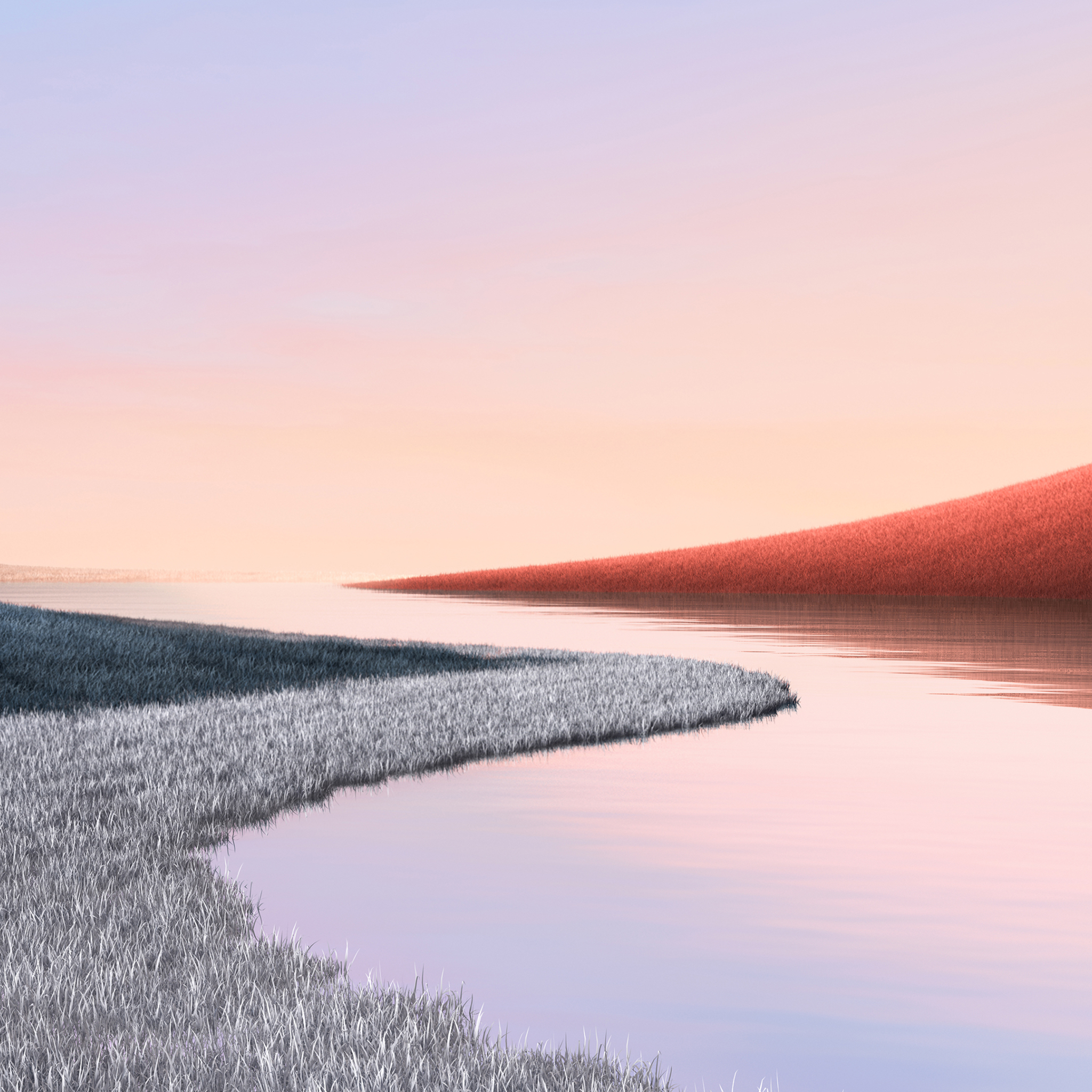 2048x2048 Resolution 4K Colorful Landscape Ipad Air Wallpaper ...
