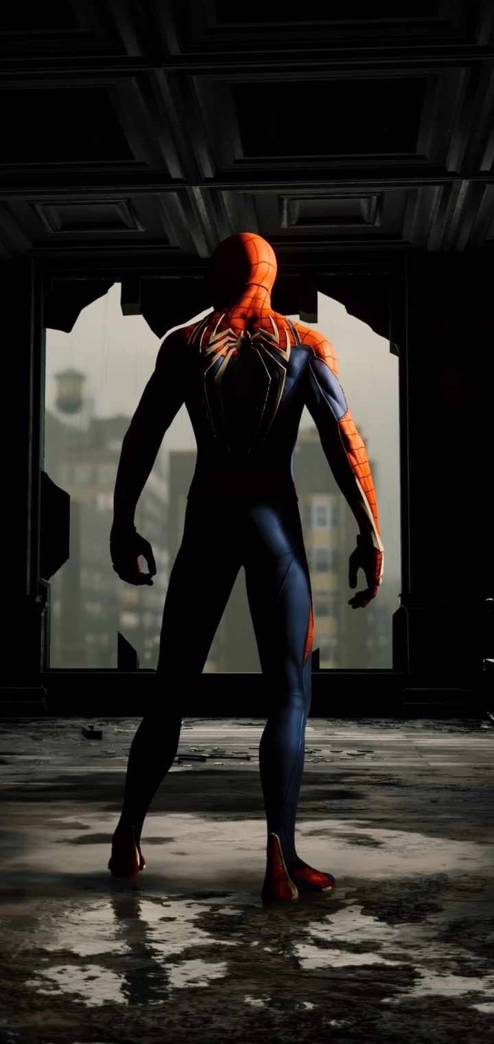 720x1520 4K Cool Spiderman Pose 720x1520 Resolution Wallpaper, HD Games