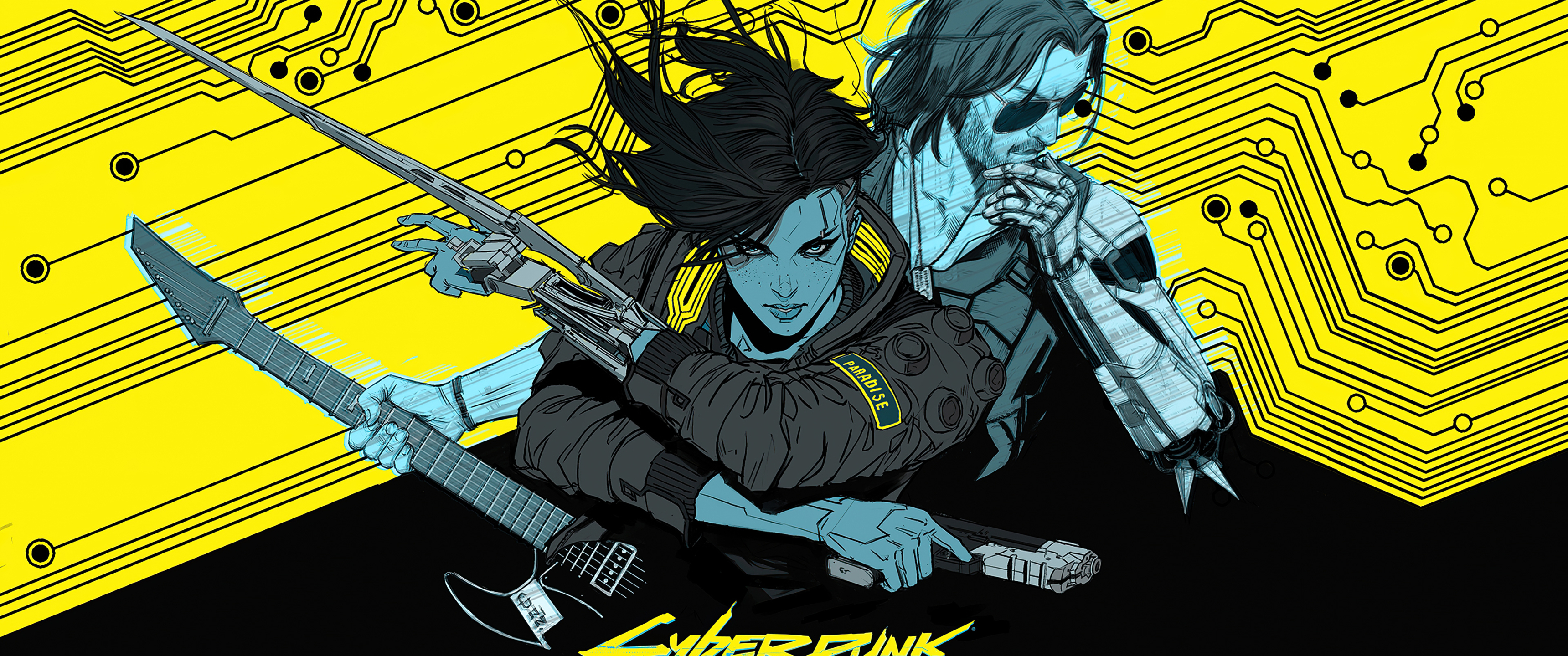 Cyberpunk-2077 (3440x1440), UltraWide Wallpaper