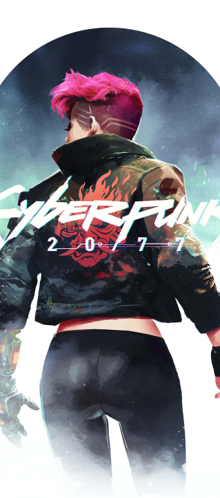 319x720 Resolution 4K Cyberpunk 2077 Fan Art 319x720 Resolution