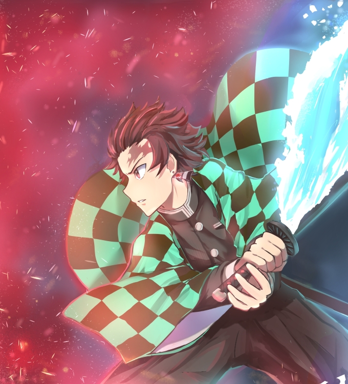 680x750 4k Demon Slayer Kimetsu no Yaiba Art 2022 680x750 Resolution ...