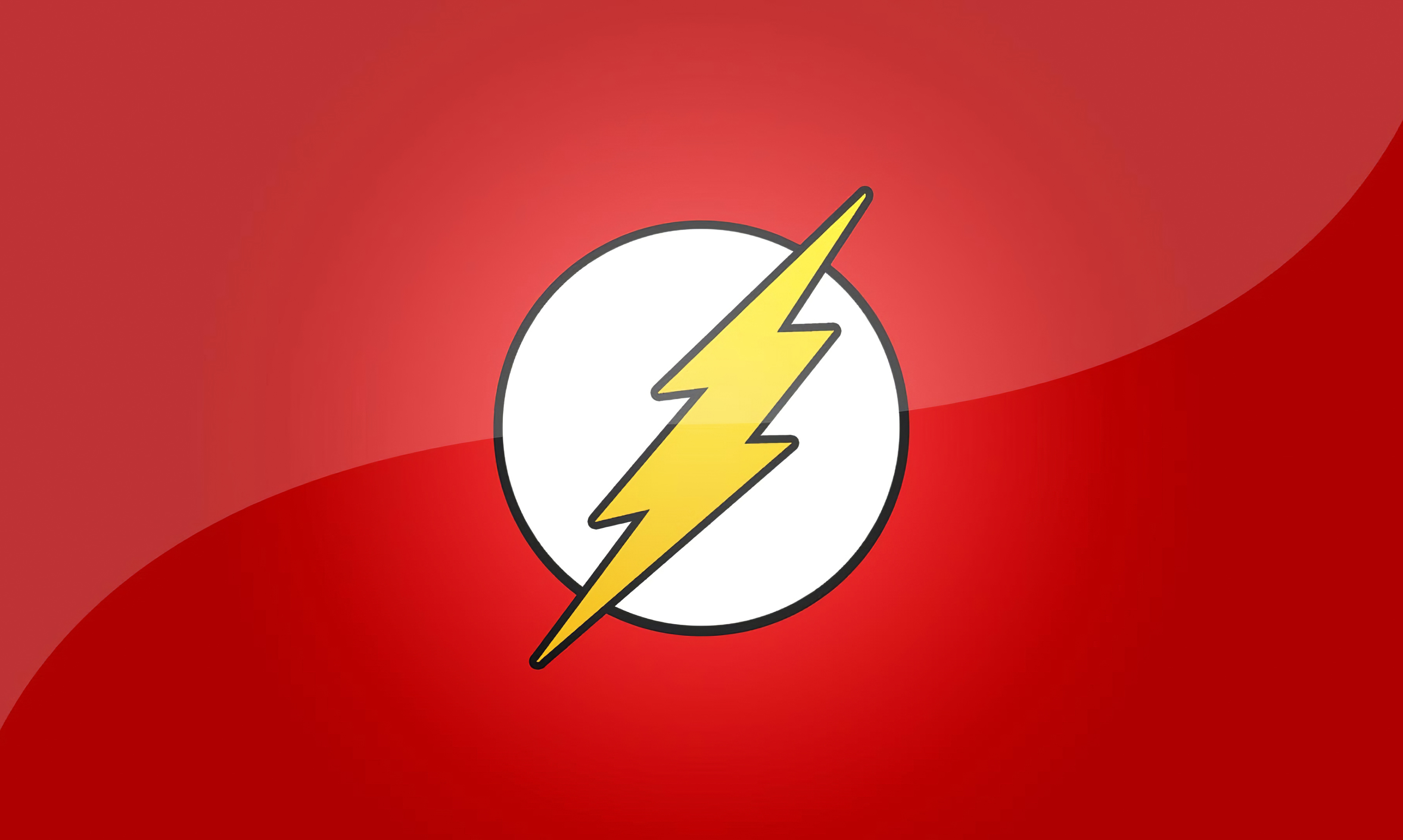 3840x2300 Resolution 4K Flash Logo Minimal 3840x2300 Resolution ...