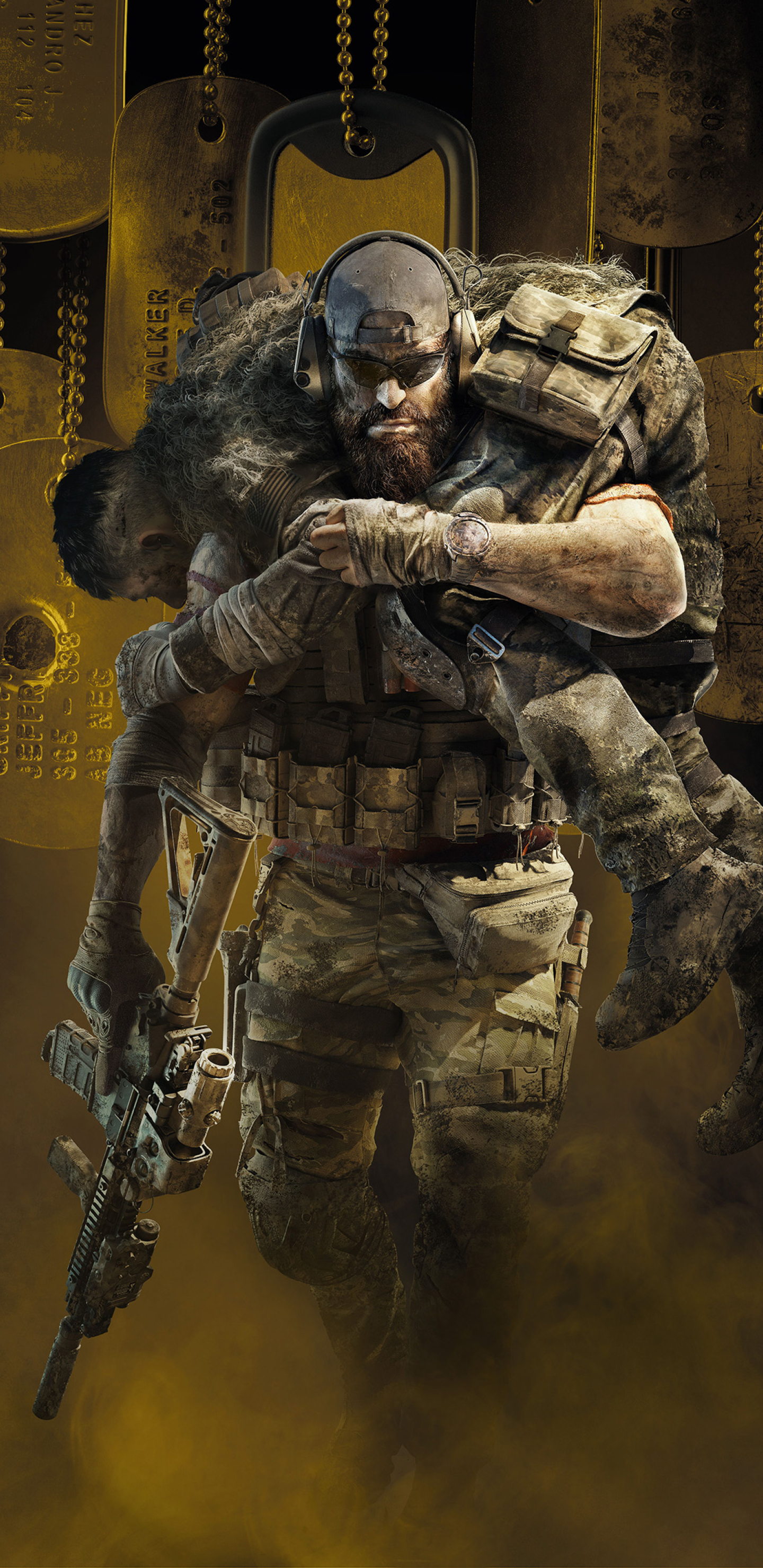 1440x2960 4K Ghost Recon Breakpoint Poster Samsung Galaxy Note 9,8, S9
