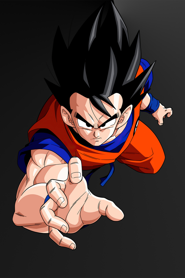 640x960 4K Goku Minimal iPhone 4, iPhone 4S Wallpaper, HD Minimalist 4K  Wallpapers, Images, Photos and Background - Wallpapers Den