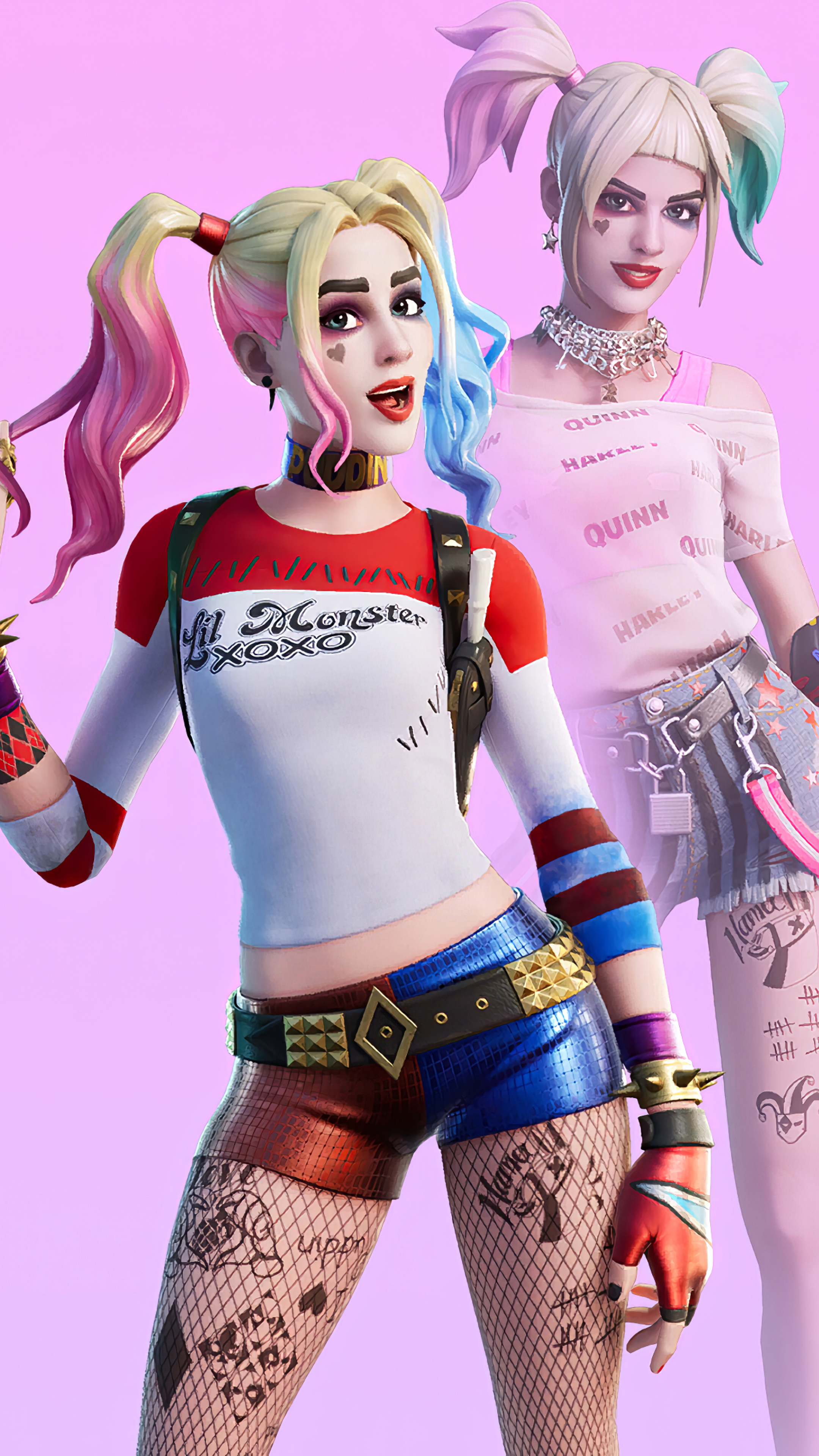 2160x3840 4k Harley Quinn Fortnite Skin Outfit Sony Xperia X Xz Z5 Premium Wallpaper Hd Games 4k Wallpapers Images Photos And Background Wallpapers Den