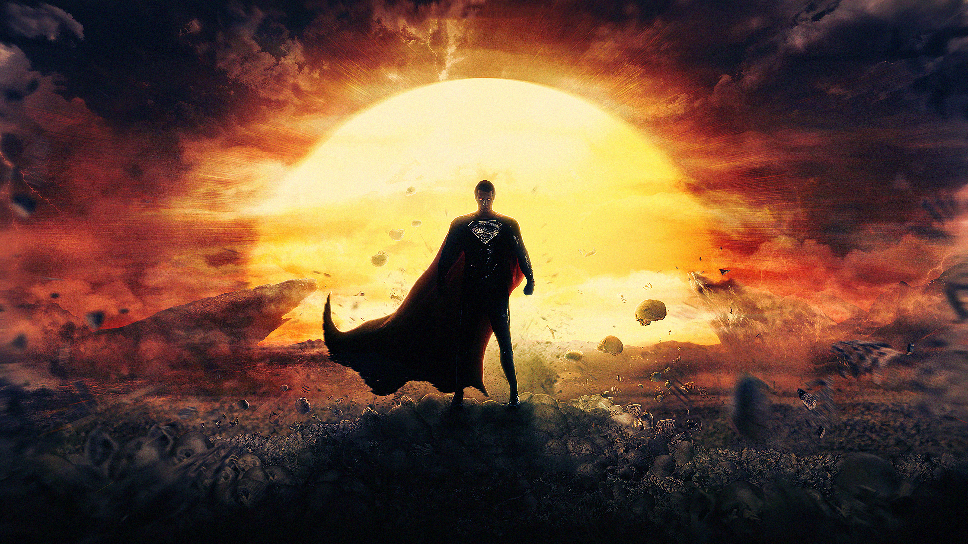 Red Superman 4k, HD Superheroes, 4k Wallpapers, Images, Backgrounds, Photos  and Pictures