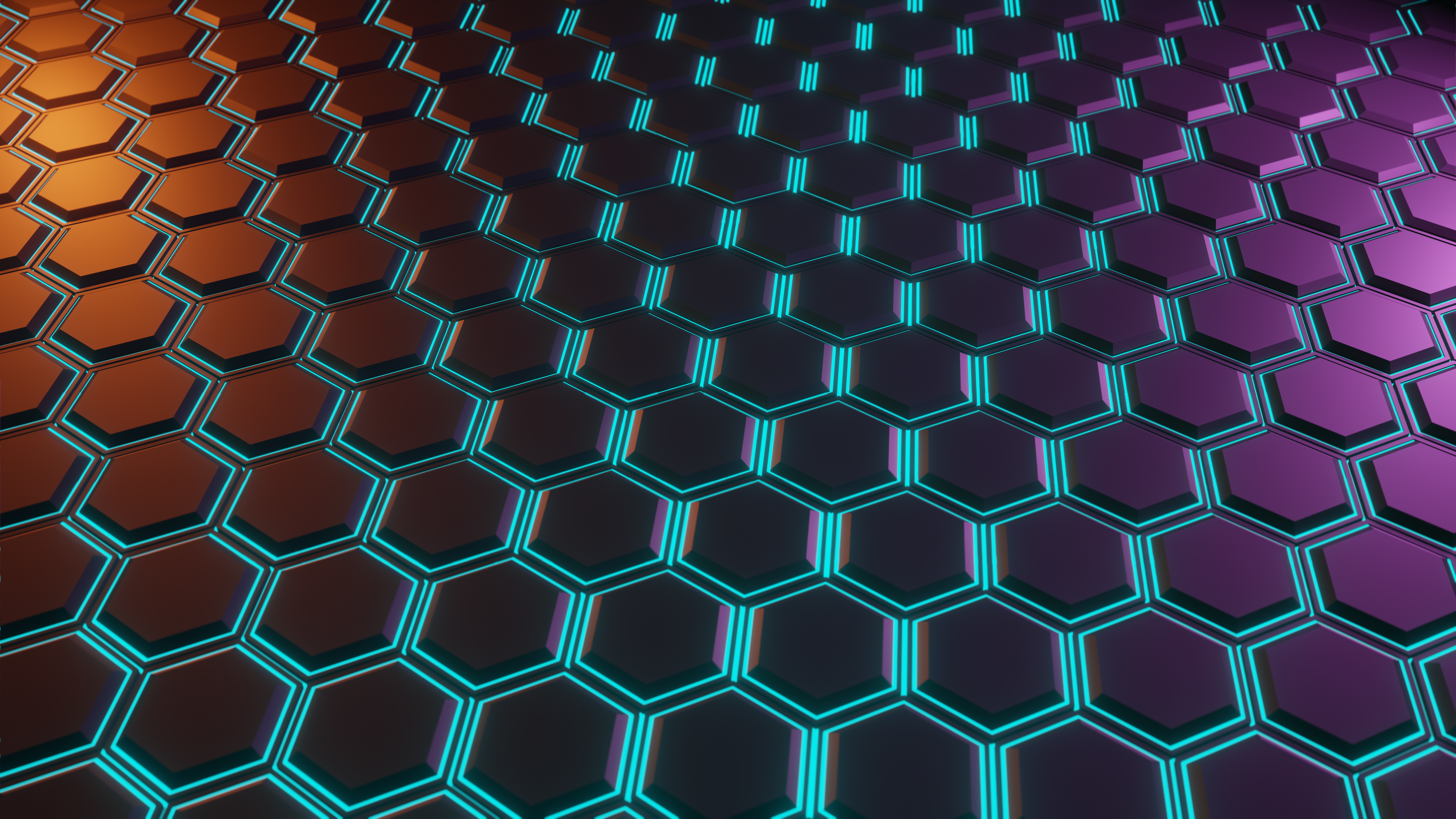 4K New Hexagon Pattern Wallpaper, HD Abstract 4K Wallpapers, Images, Photos  and Background - Wallpapers Den