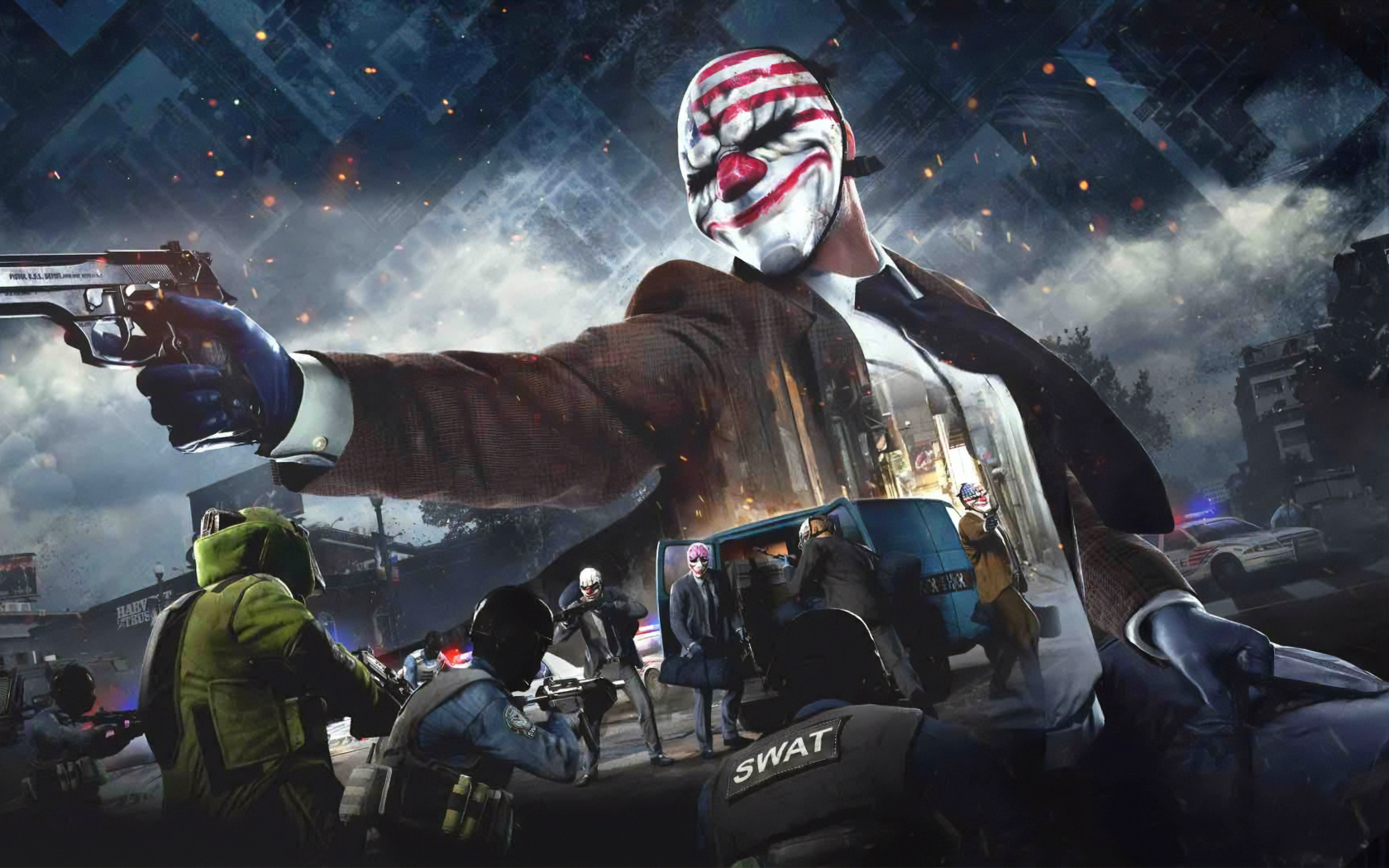 1680x1050 4K Payday 1680x1050 Resolution Wallpaper, HD Games 4K