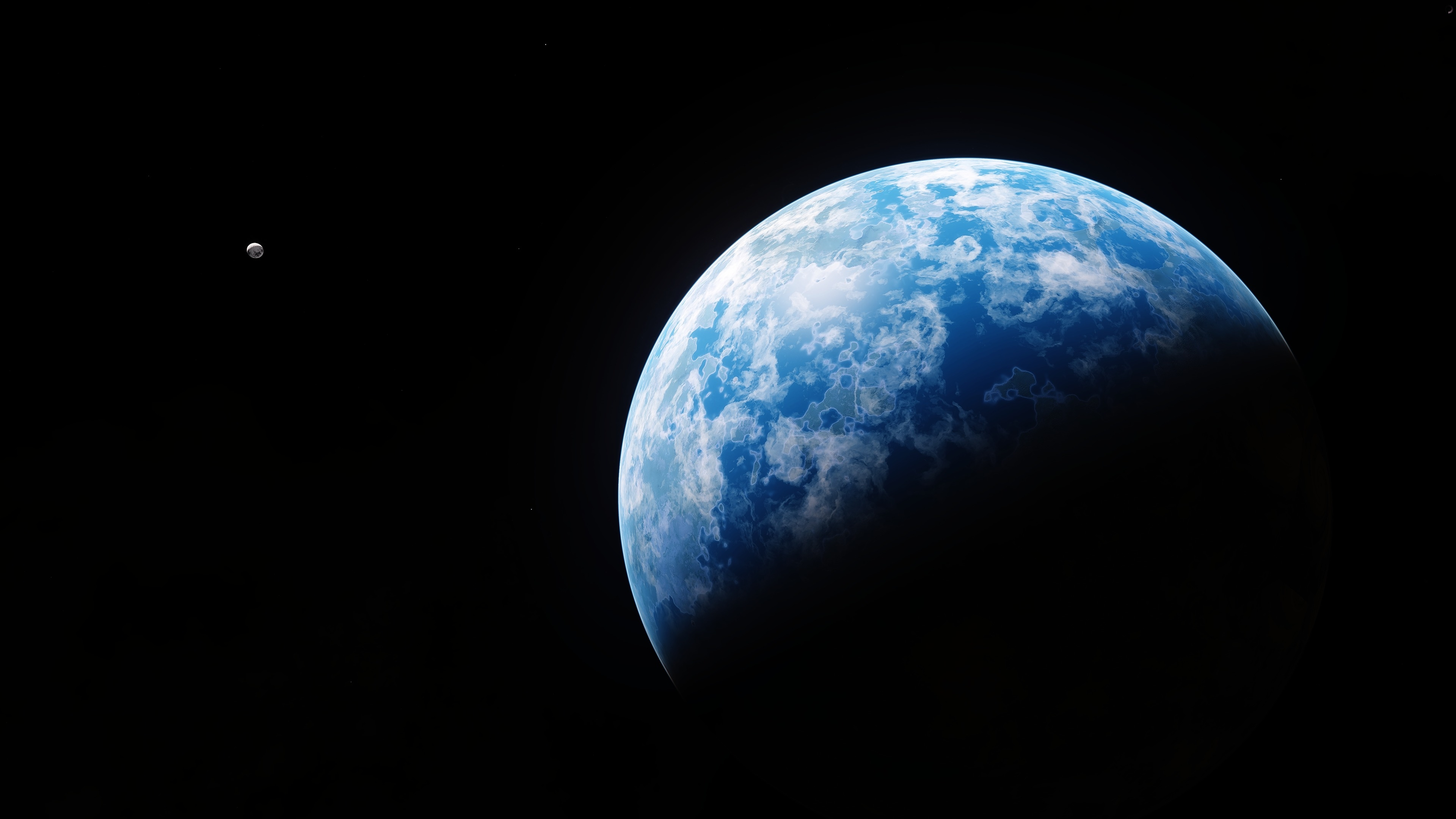 sci-fi planet picture 8K and 4K Ultra HD 7680x4320 3840x2160 Stock Photo -  Alamy