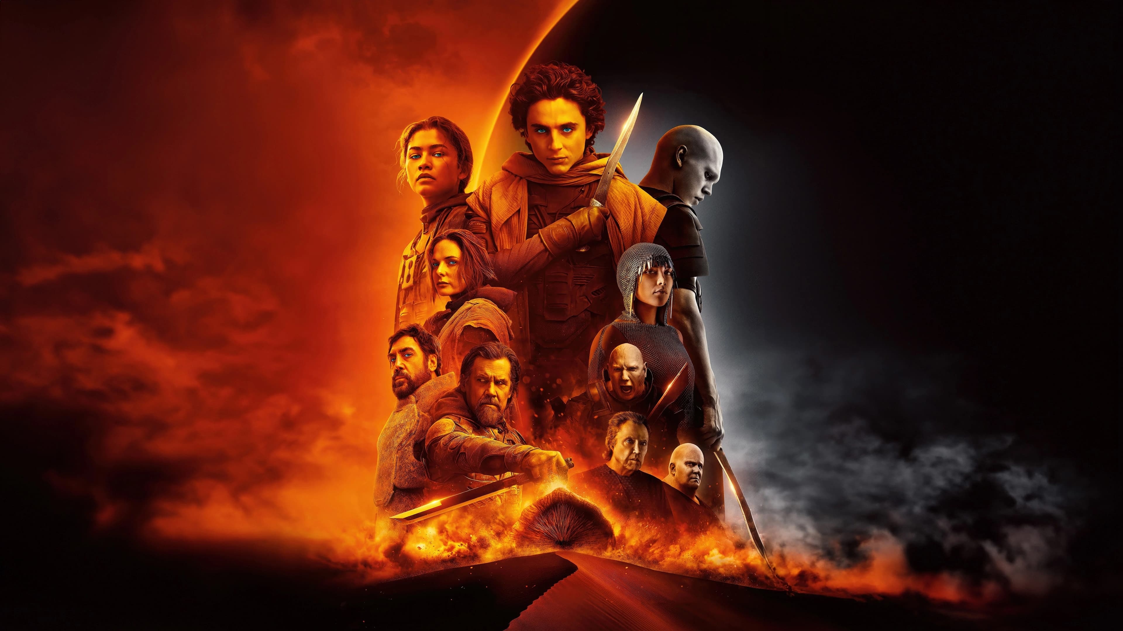 3840x2160 Resolution 4K Poster of Dune 2 Movie 4K Wallpaper