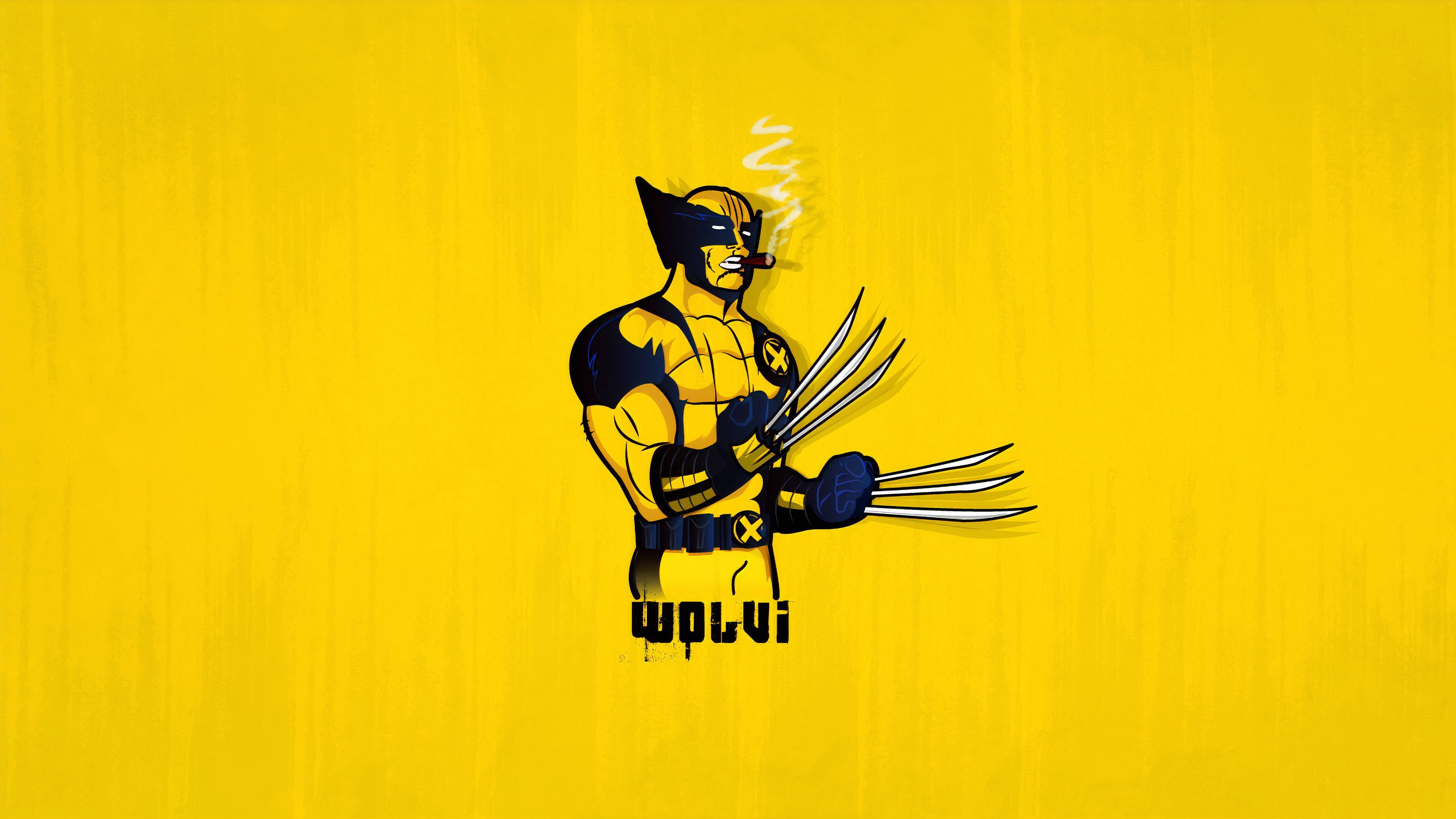 4k Wolverine Minimal Wallpaper, HD Minimalist 4K Wallpapers, Images