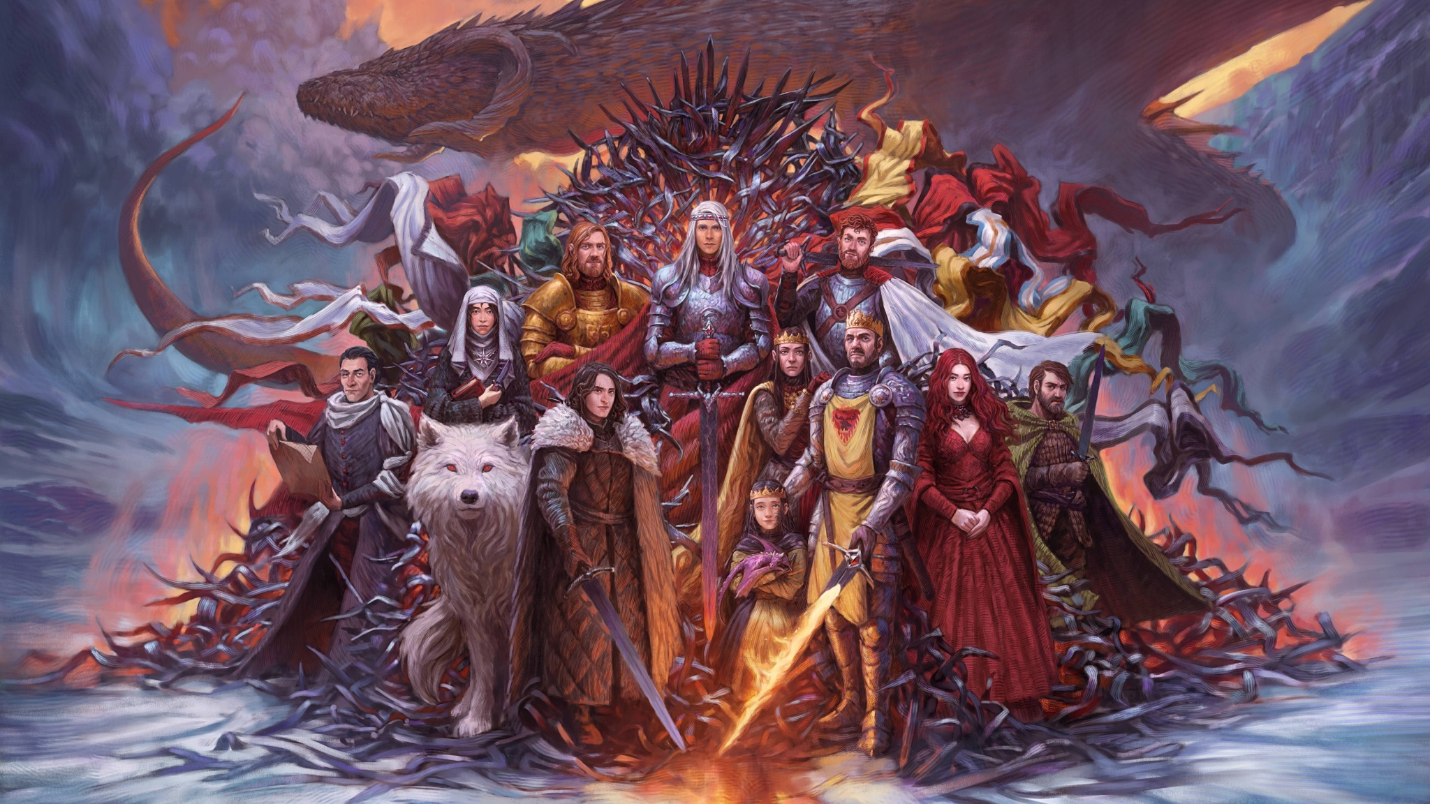 48x1152 A Song Of Ice And Fire Got 48x1152 Resolution Wallpaper Hd Fantasy 4k Wallpapers Images Photos And Background