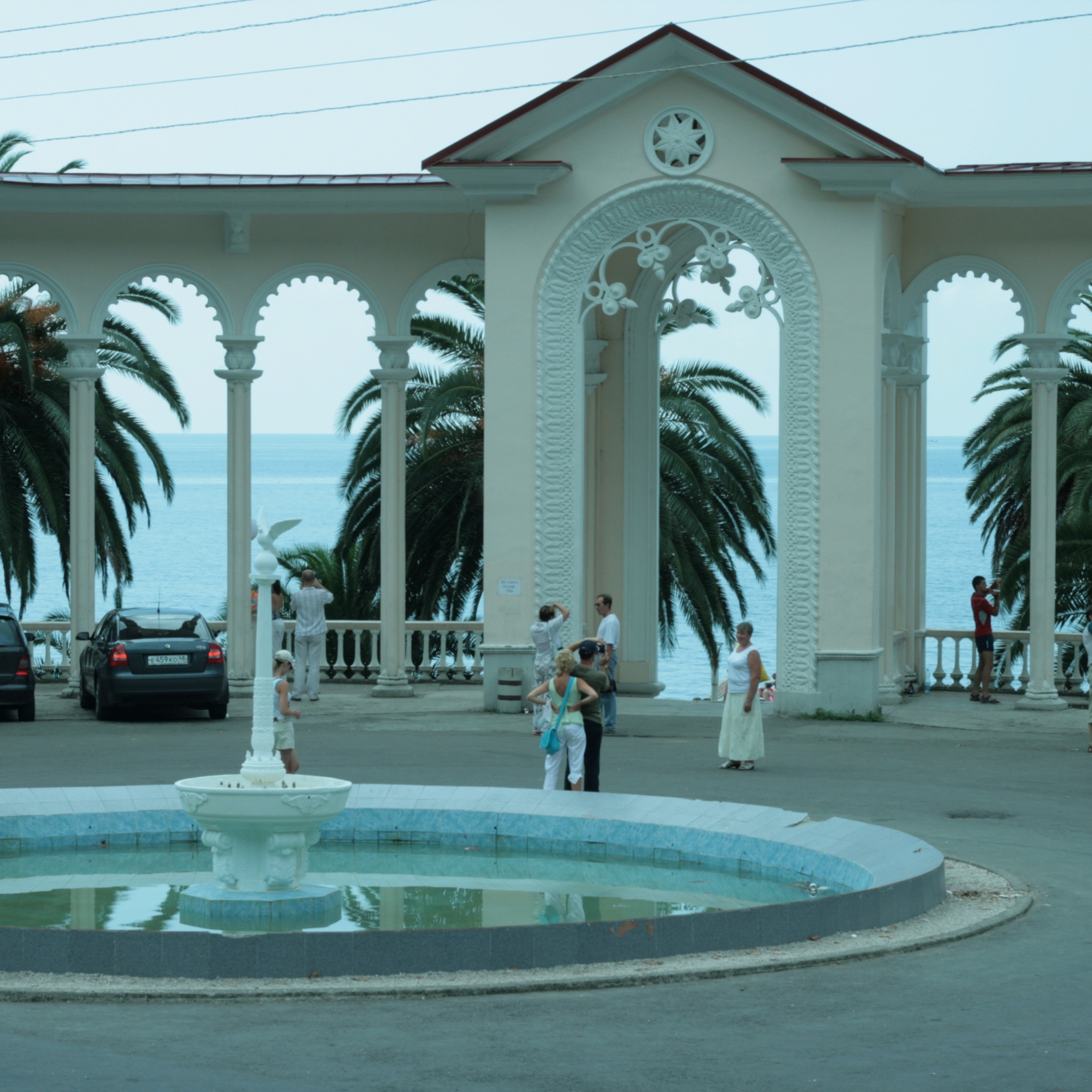 Абхазия Гагры набережная фото