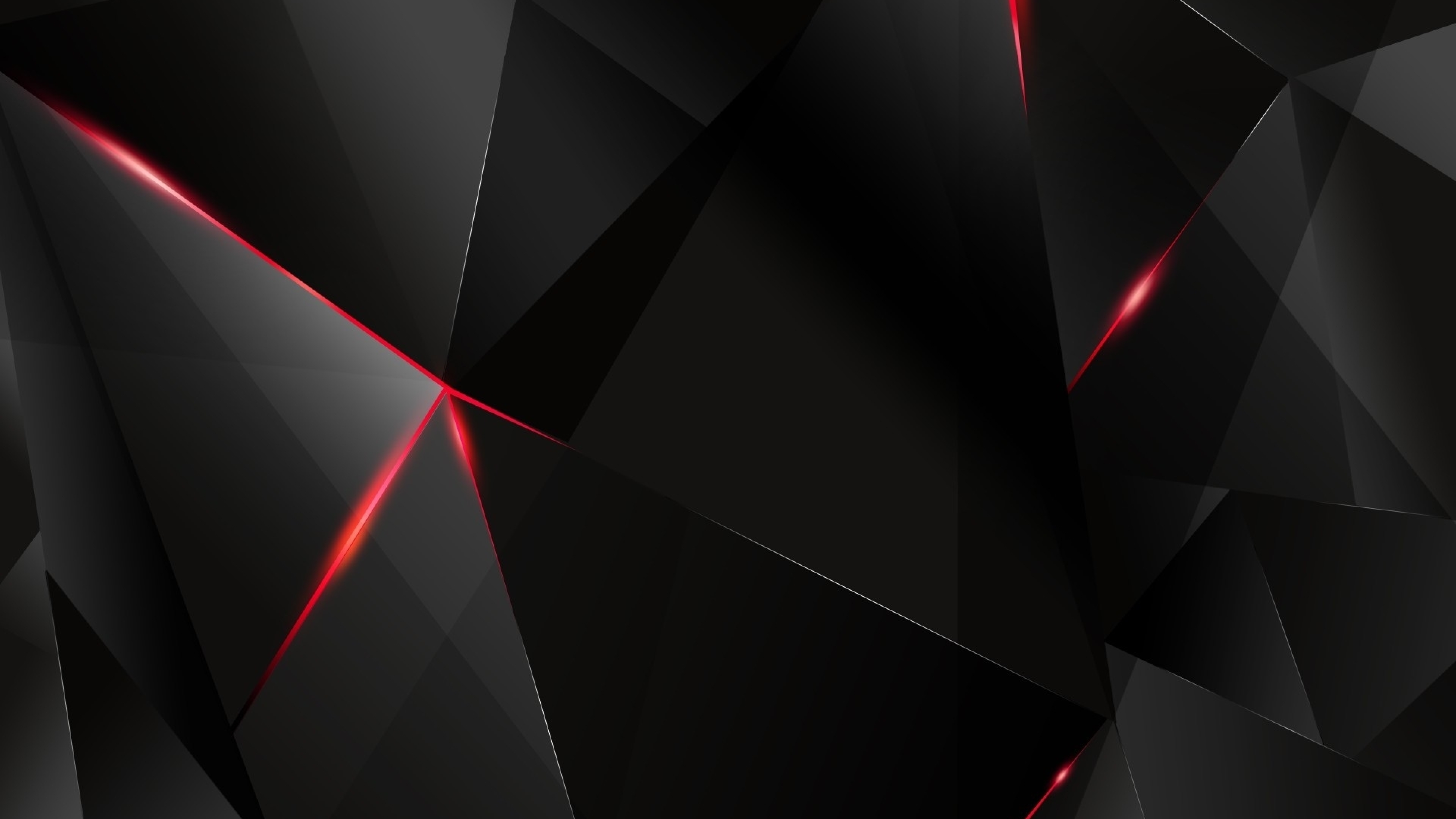 3840x2160 Abstract Black Geometry Shape 4K Wallpaper, HD Abstract 4K