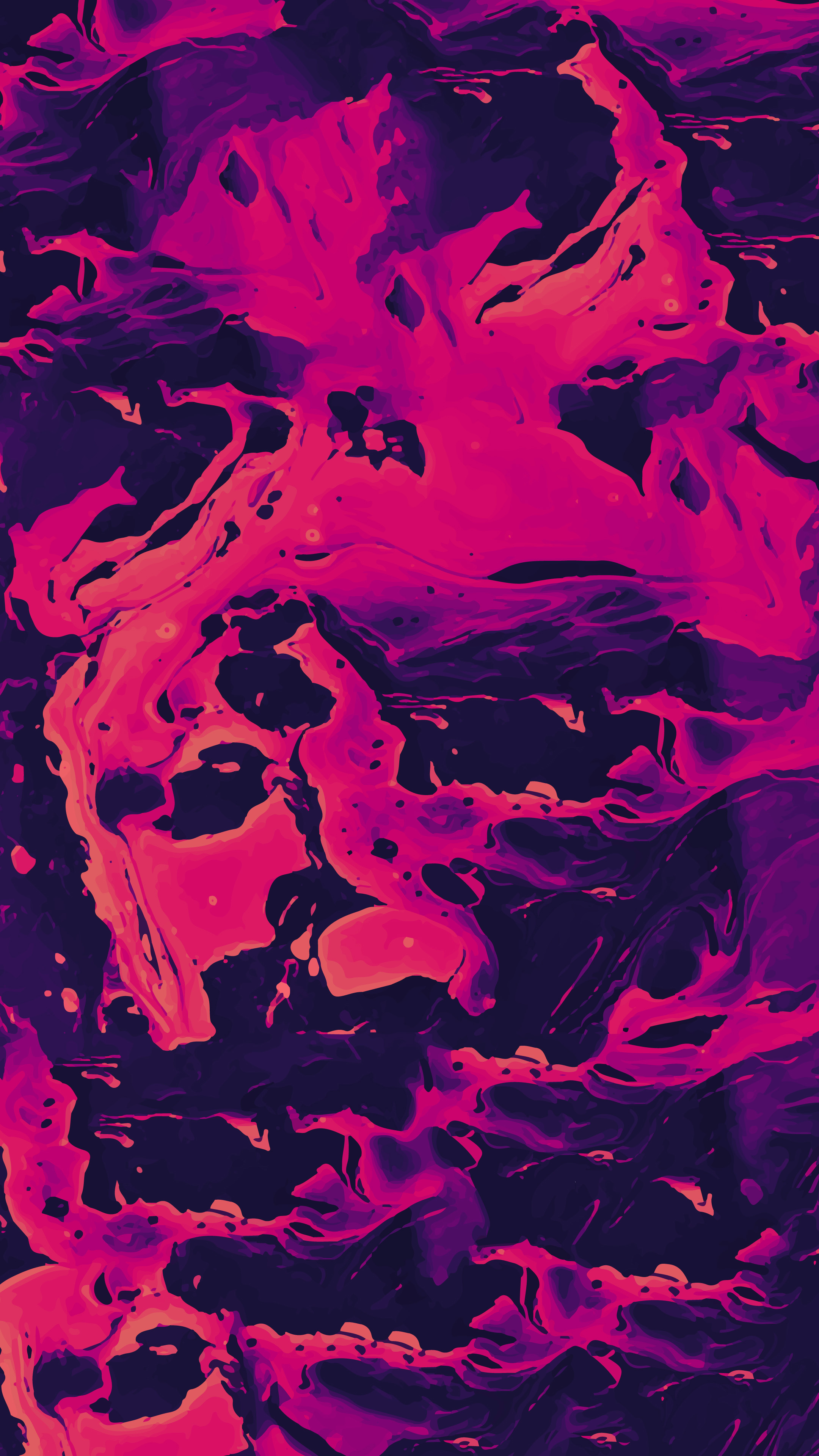 Abstract Pink Oil Paint Wallpaper, HD Abstract 4K Wallpapers, Images