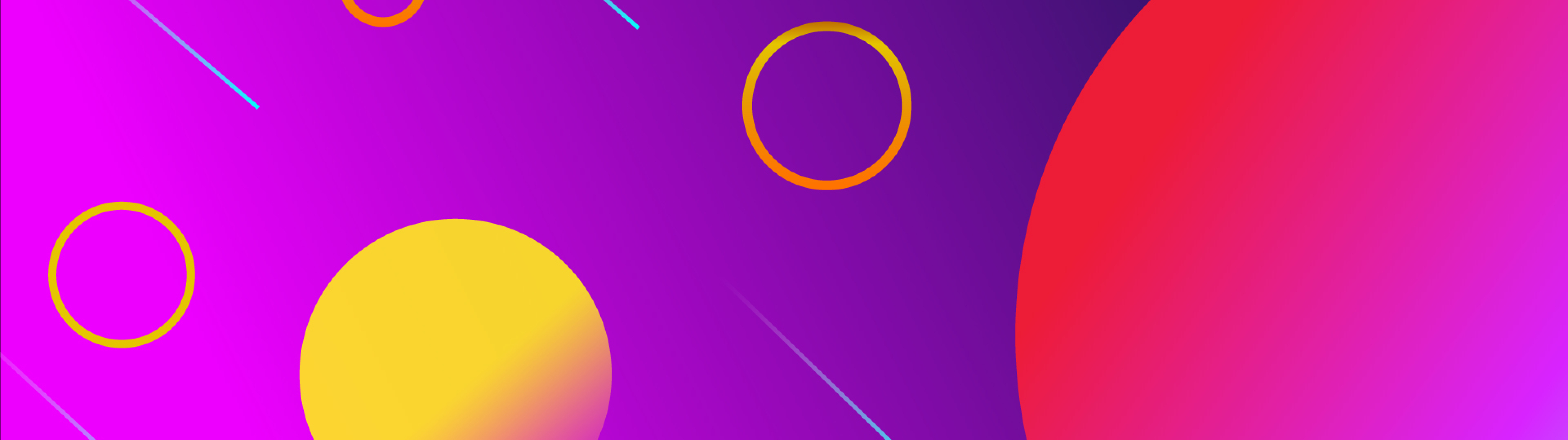 5120x1440 Resolution Abstract Purple and Yellow Circles 5120x1440 ...