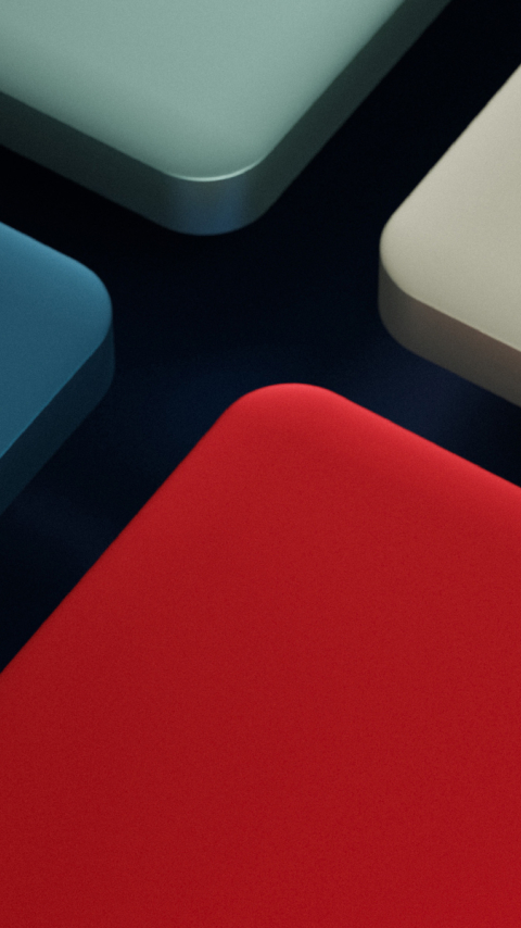 480x854 Abstract Shapes HD Multicolor