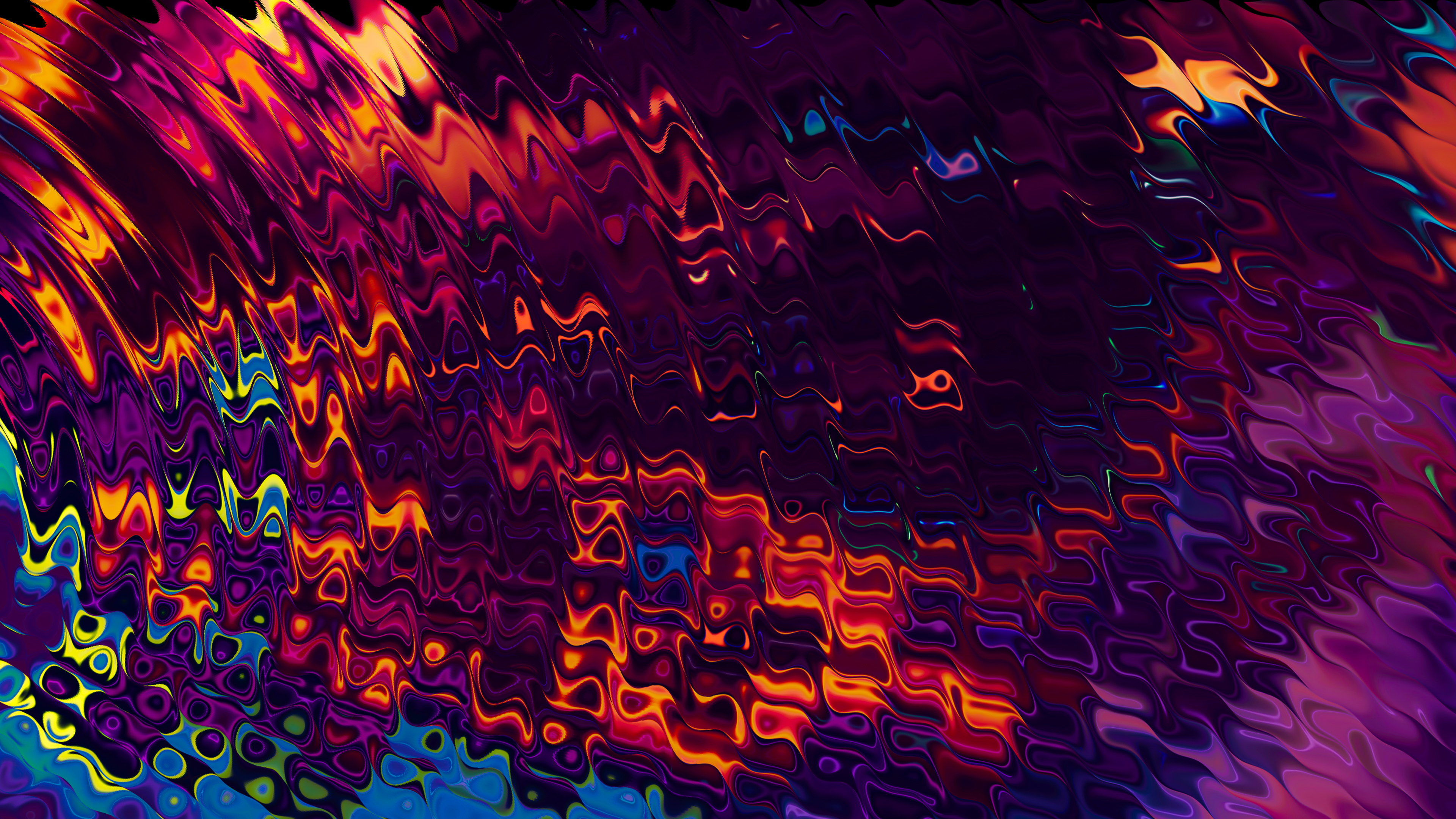 2560x1024 Abstract Swirly Wall