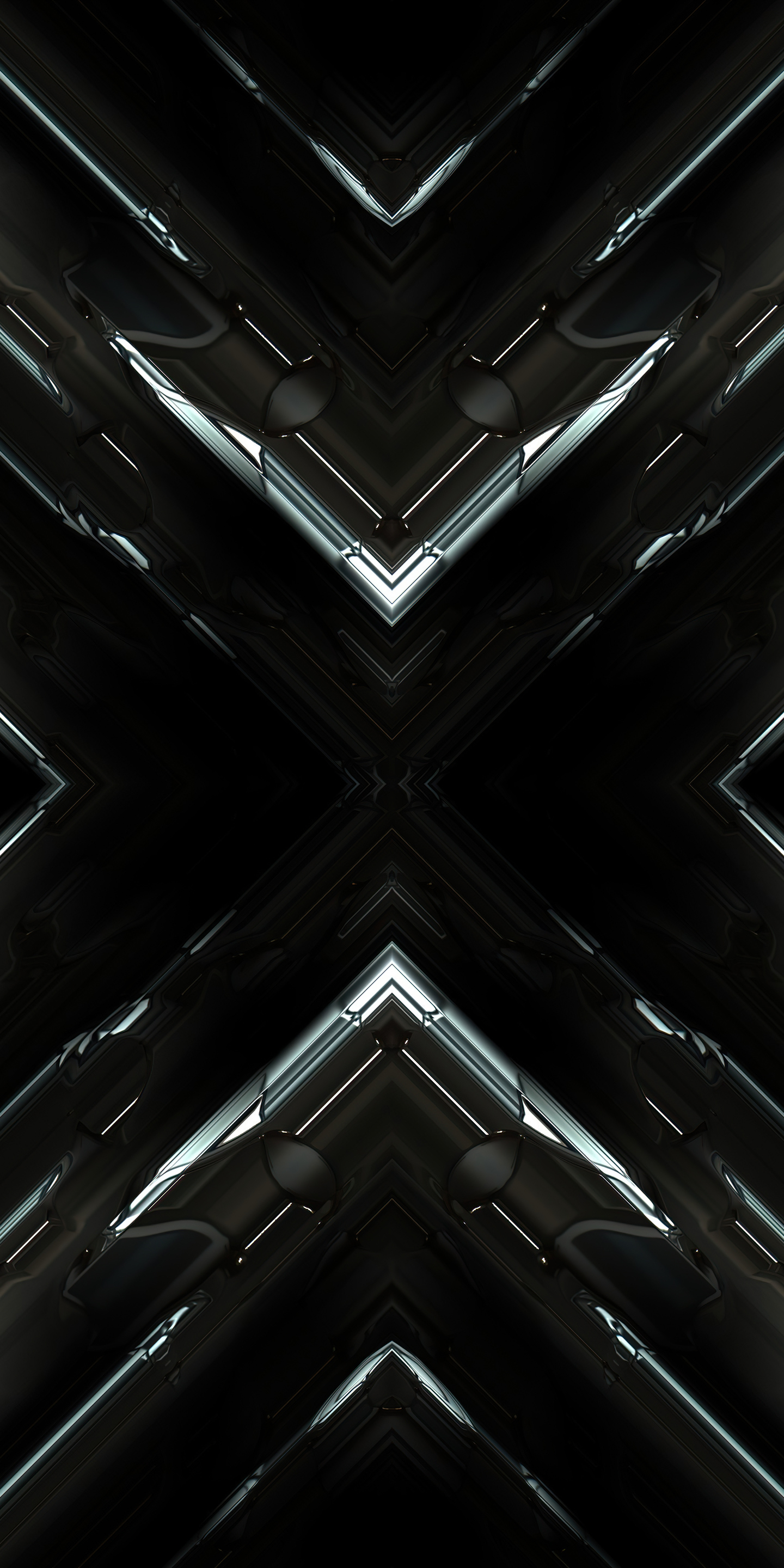1440x2880 Resolution Abstract Symmetry 4k X Sign 1440x2880 Resolution