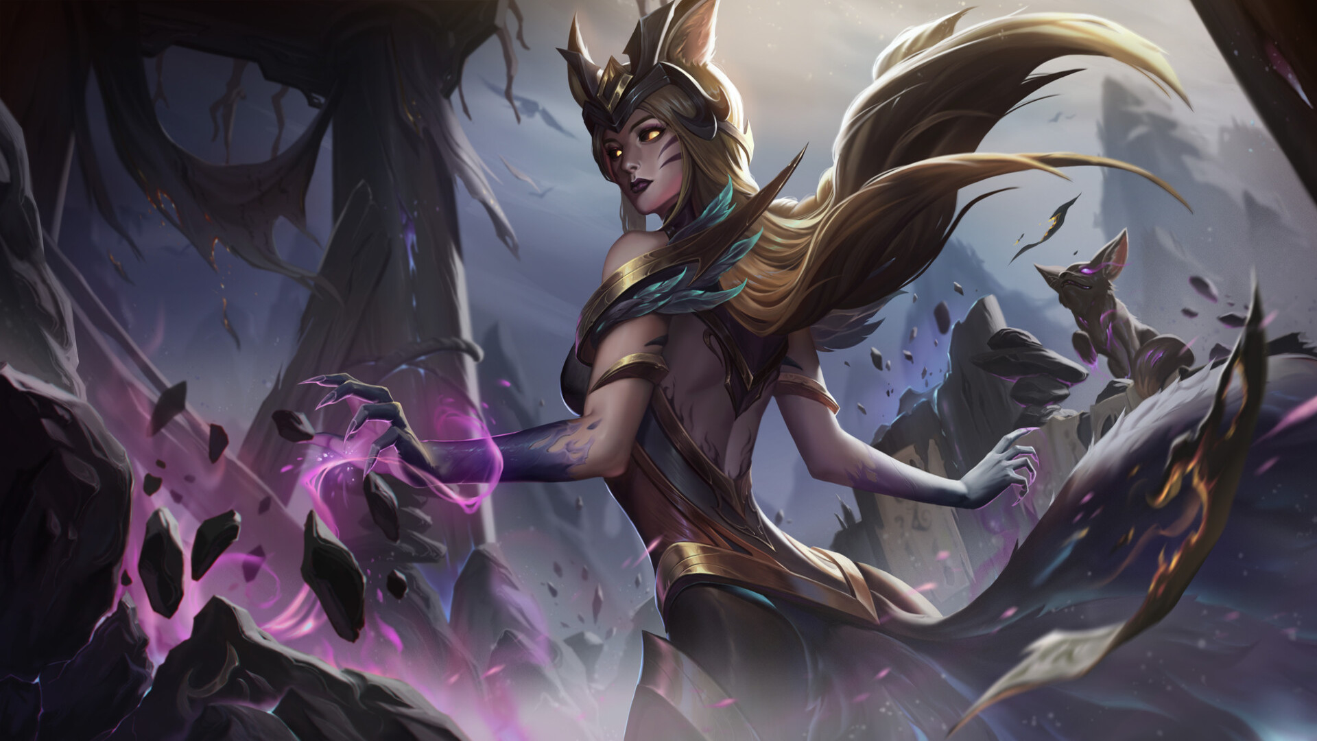 3840x21602021 Ahri League Of Legends 3840x21602021 Resolution Wallpaper