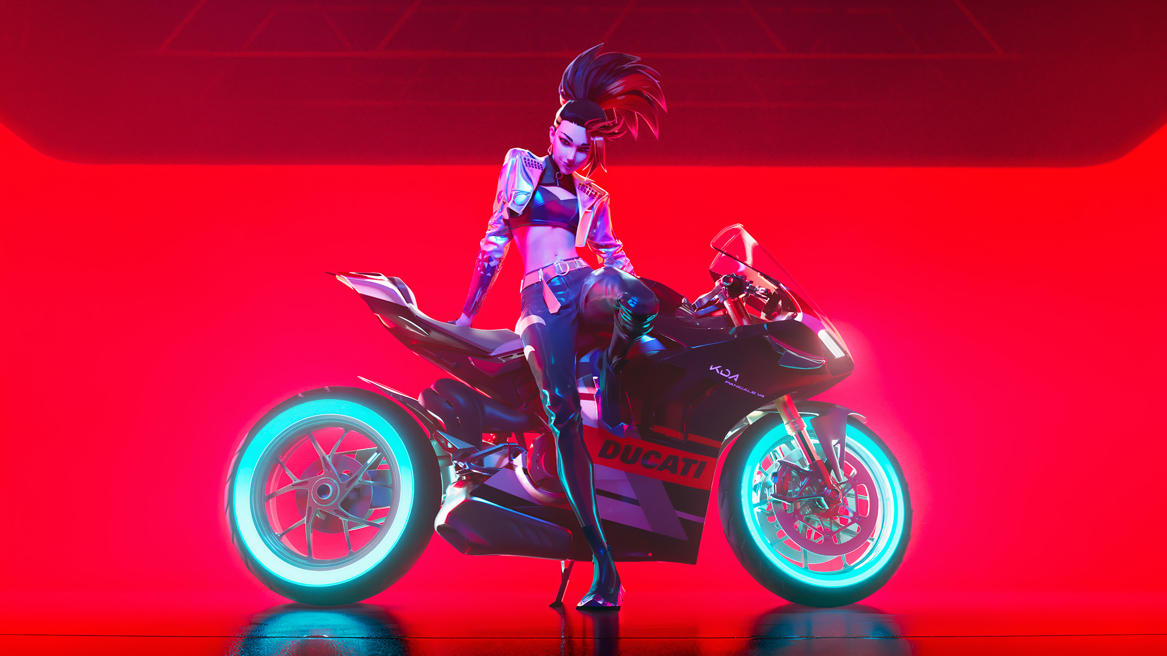 Akali x Ducati K/DA Wallpaper, HD Games 4K Wallpapers, Images, Photos and  Background - Wallpapers Den