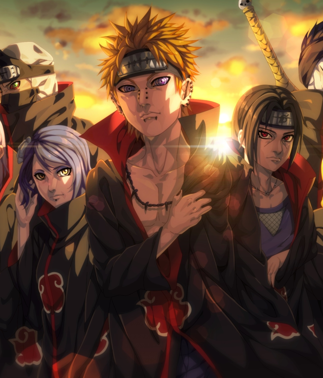 1366x1600 Resolution Akatsuki Organization Anime 1366x1600 Resolution 