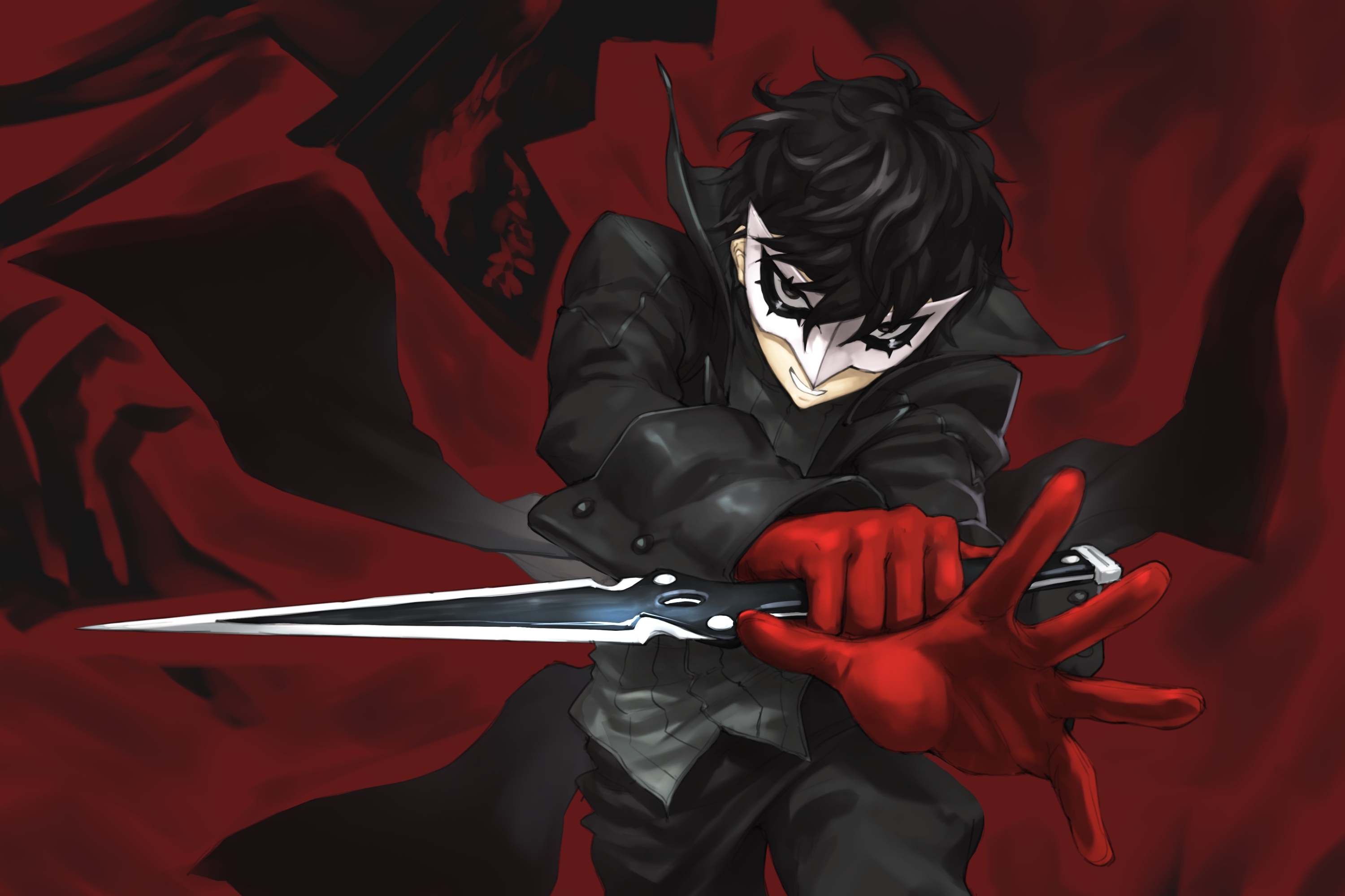 3000x2000 Akira Kurusu HD Persona 5 4k 3000x2000 Resolution Wallpaper ...