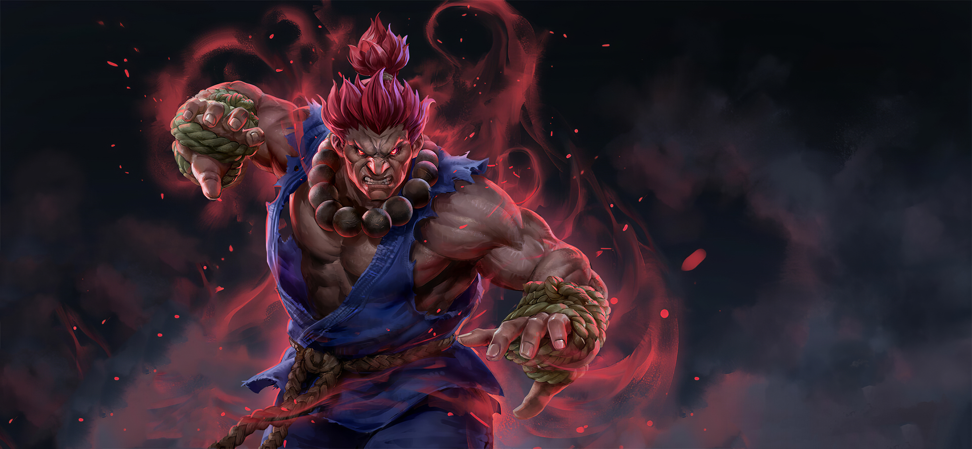 5120x2520 Resolution Akuma Artwork Street Fighter 5120x2520 Resolution 