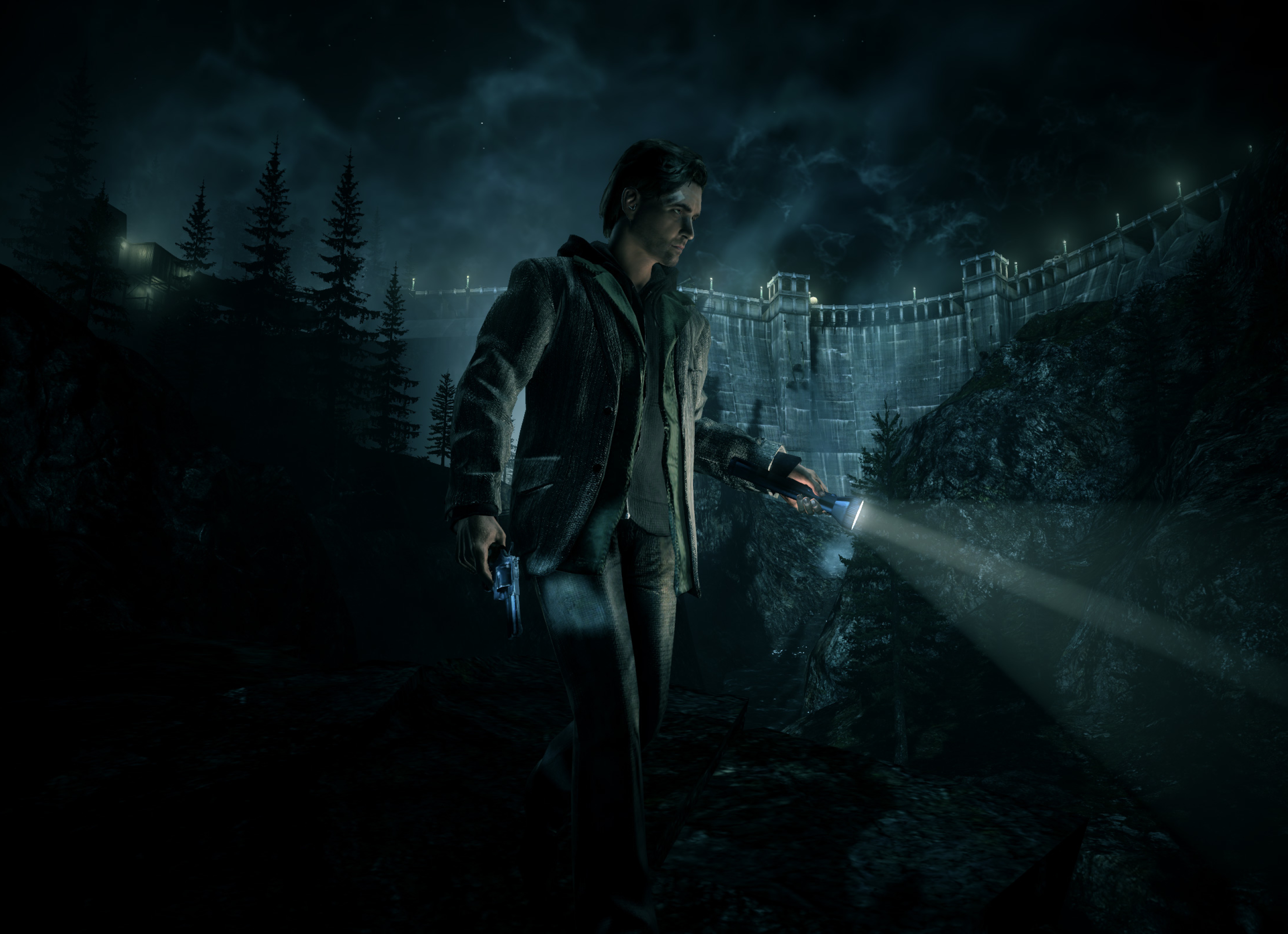 Alan wake шериф. Алан вейк 1. Алан Уэйк ремастер. Алан вейк ремастер 2. Alan Wake Remastered ps4.