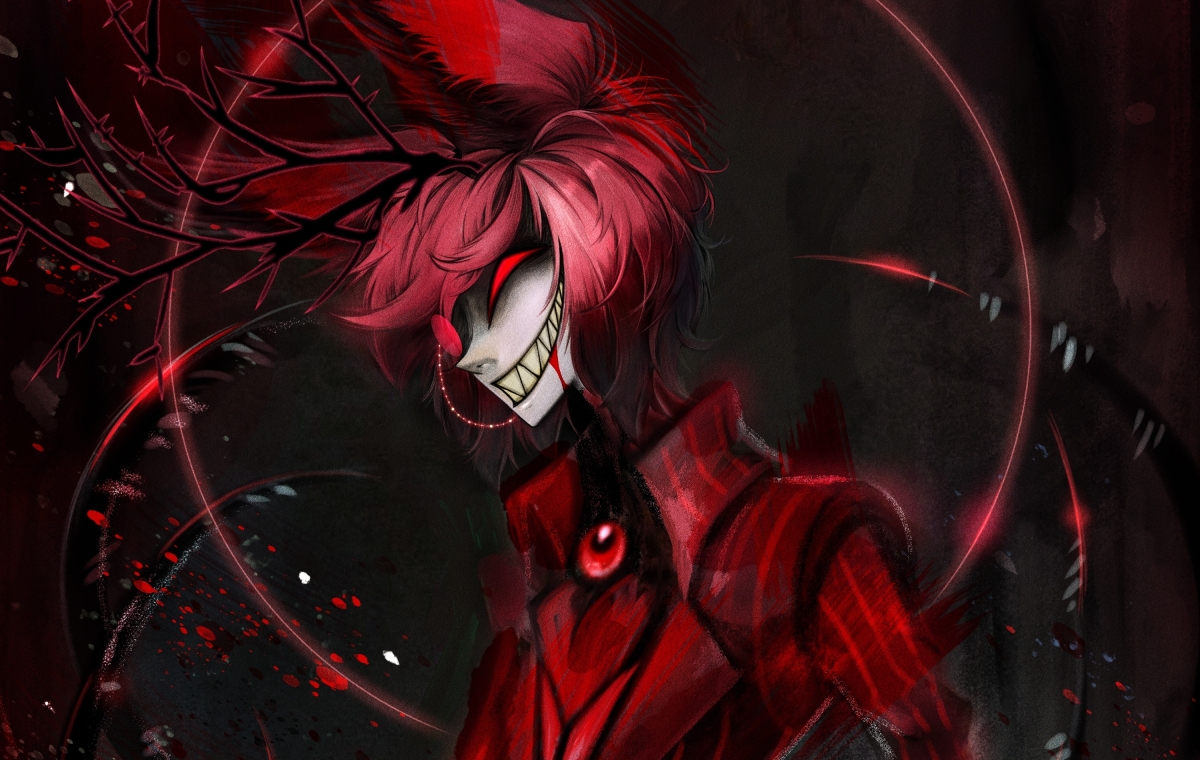 1200x760 Resolution Alastor Hd Hazbin Hotel 1200x760 Resolution Wallpaper Wallpapers Den