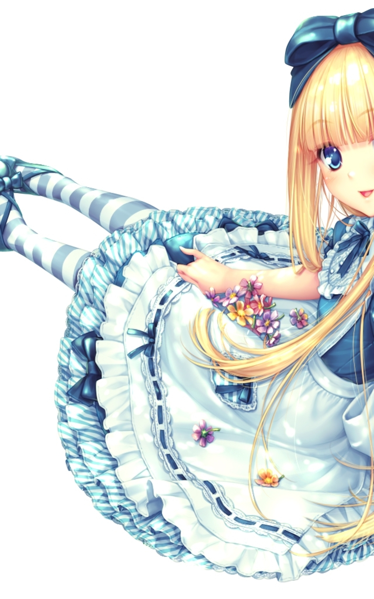 1200x1920 Alice In Wonderland Girl Blonde 1200x1920 Resolution