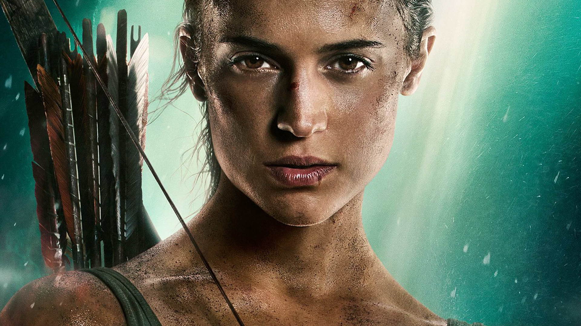 1920x1080 Alicia Vikander New Tomb Raider Poster 2018