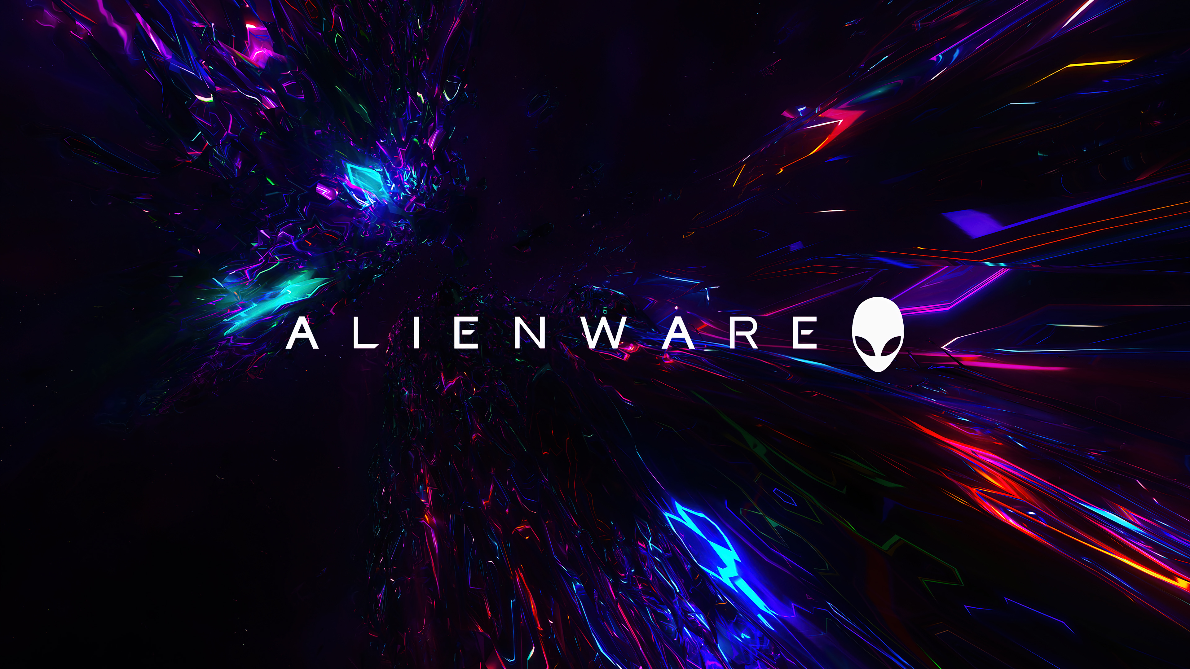 Alienware 4k Logo Wallpaper, HD Hi-Tech