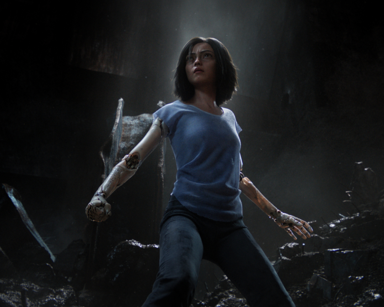 Alita Battle Angel 2018, Full HD 2K Wallpaper