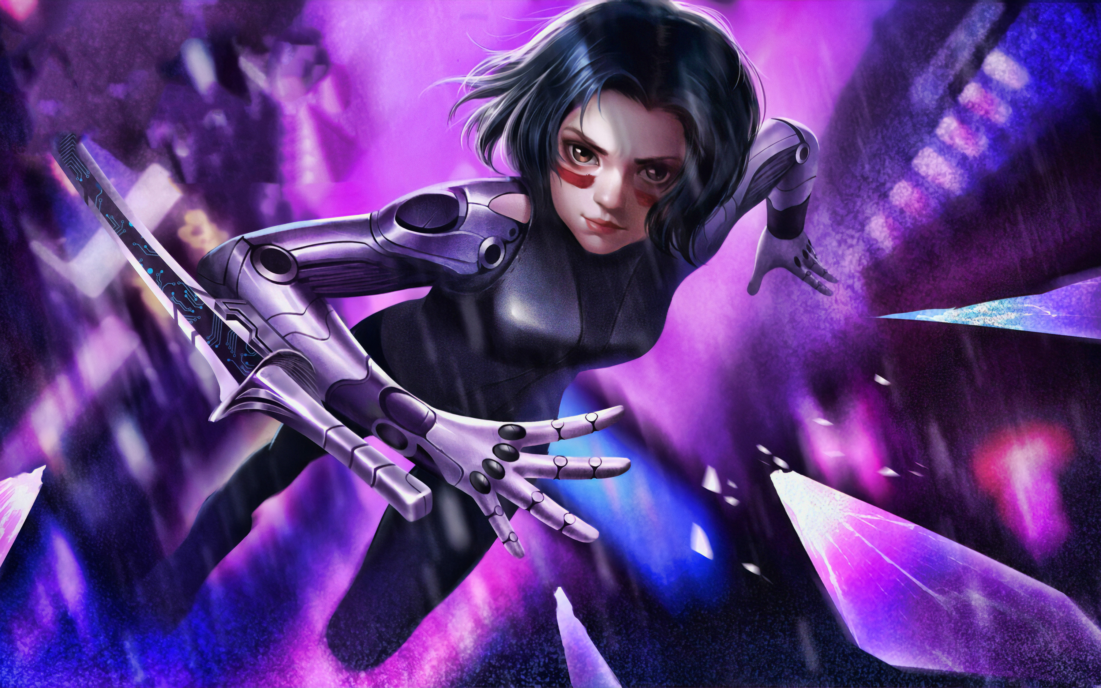 Alita From Battle Angel Wallpaper, HD Movies 4K Wallpapers, Images and  Background - Wallpapers Den