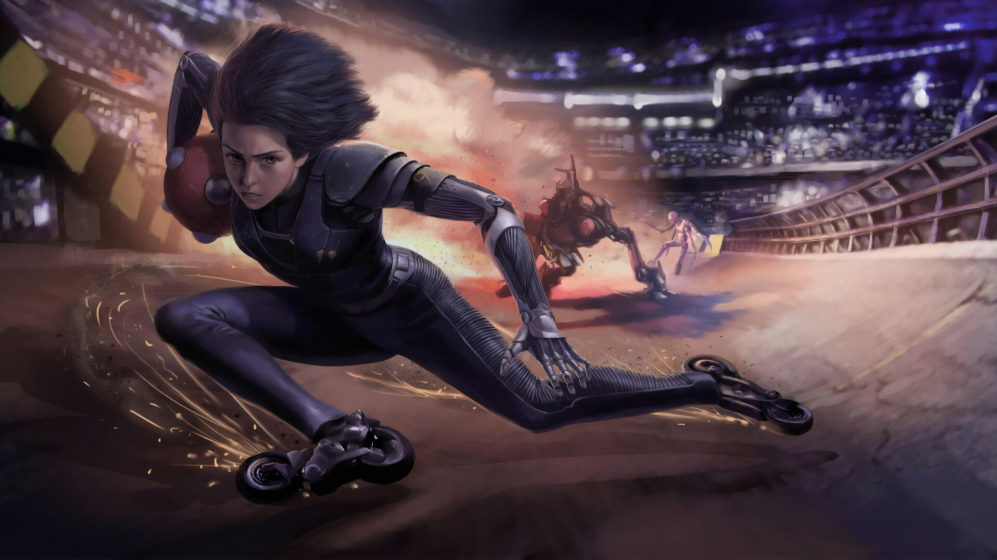 3840x2160 Alita From Battle Angel 4K Wallpaper, HD Movies 4K Wallpapers,  Images, Photos and Background - Wallpapers Den
