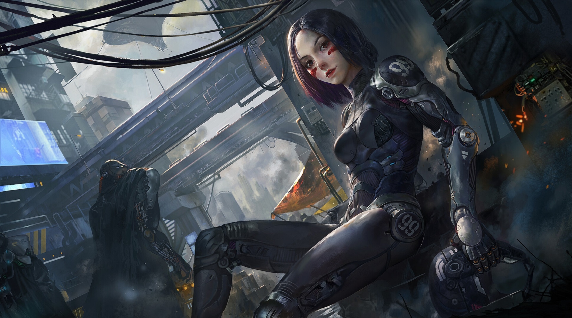 Alita in Battle Angel Wallpaper, HD Movies 4K Wallpapers, Images, Photos  and Background - Wallpapers Den