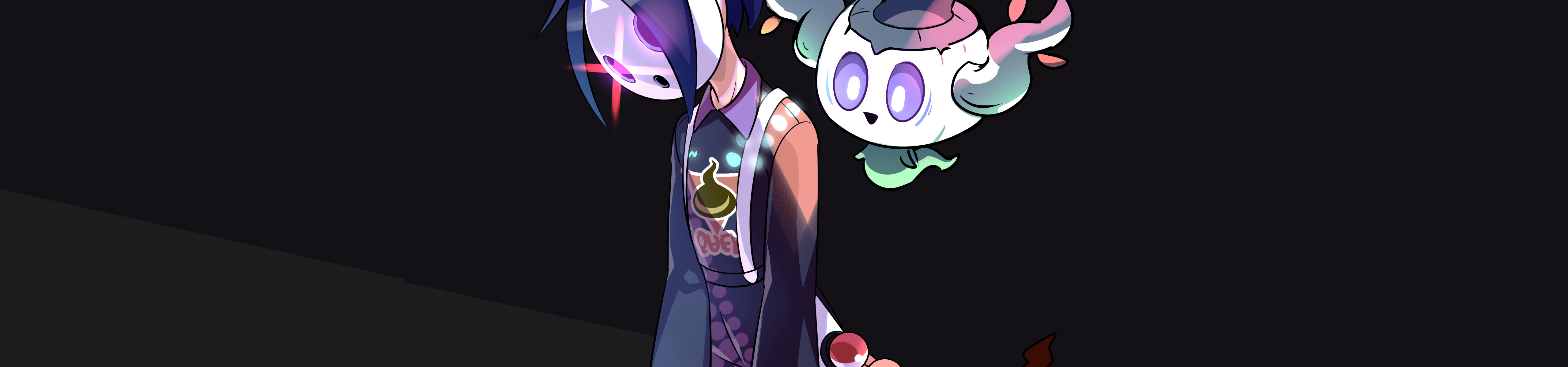 5120x1200 Resolution Allister And Phantump Pokemon Sword And Shield 5120x1200 Resolution 