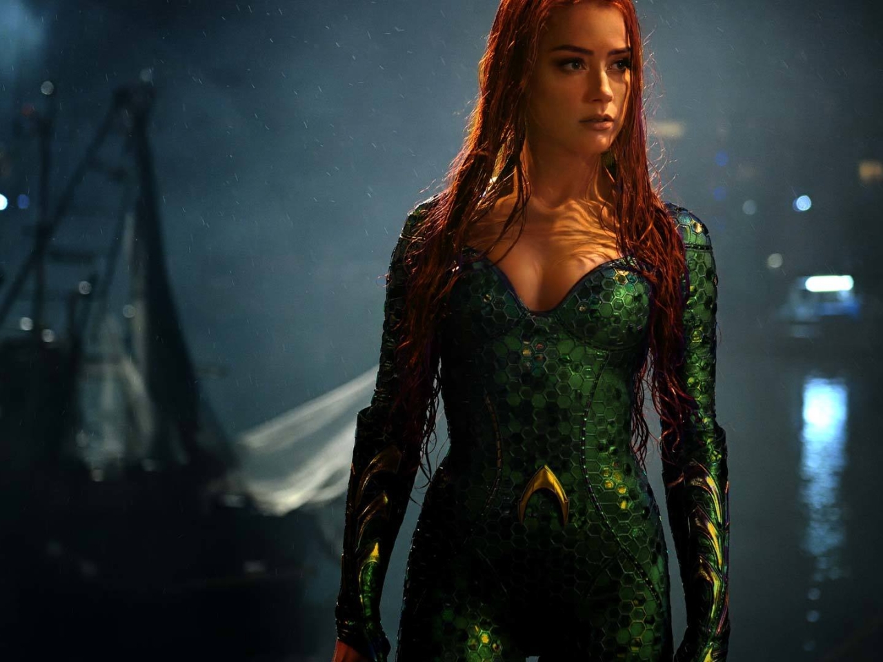 Amber Heard As Mera In Aquaman, Full HD Wallpaper
