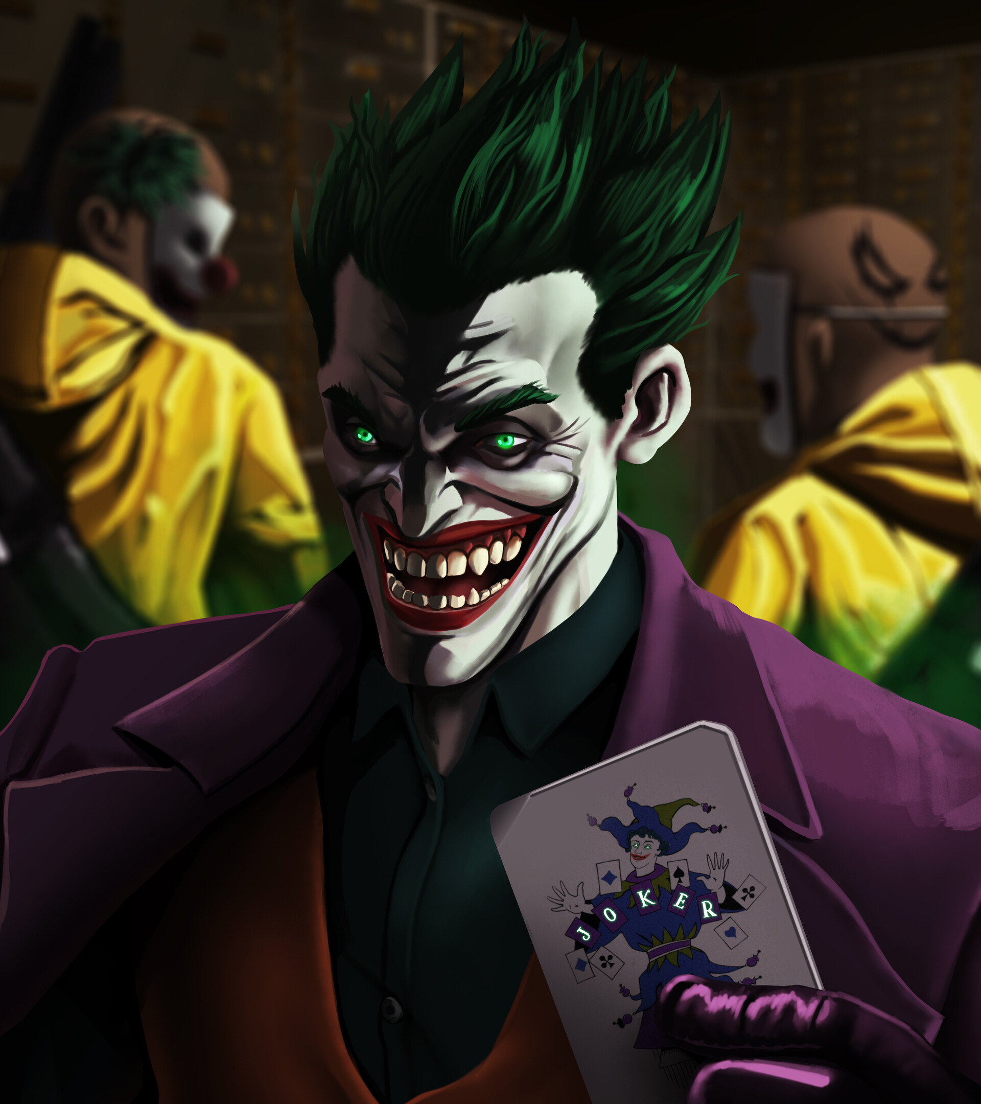 1920x2160 An Evil Joker Laugh 1920x2160 Resolution Wallpaper, HD ...