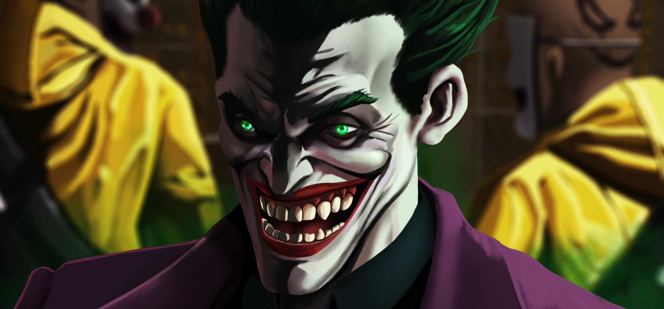 2316x1080 Resolution An Evil Joker Laugh 2316x1080 Resolution Wallpaper ...