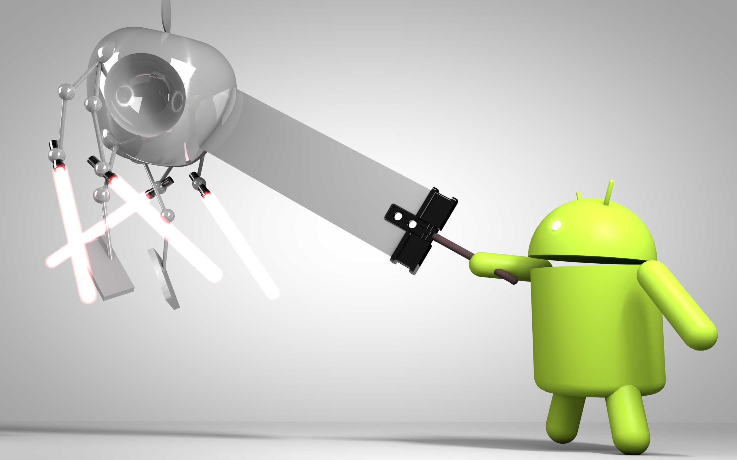 Download Apple Vs Android Funny, Apple, VS, Android, Funny Wallpaper in  1080x2160 Resolution