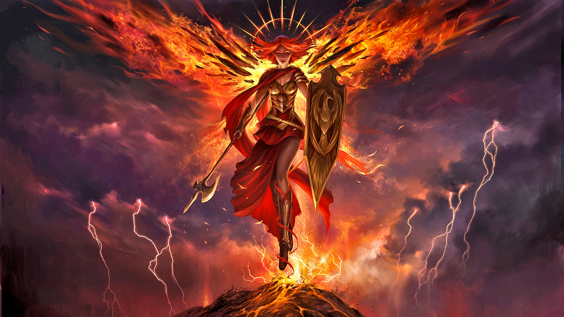 Angel Warrior Magic The Gathering Wallpaper, HD Games 4K Wallpapers