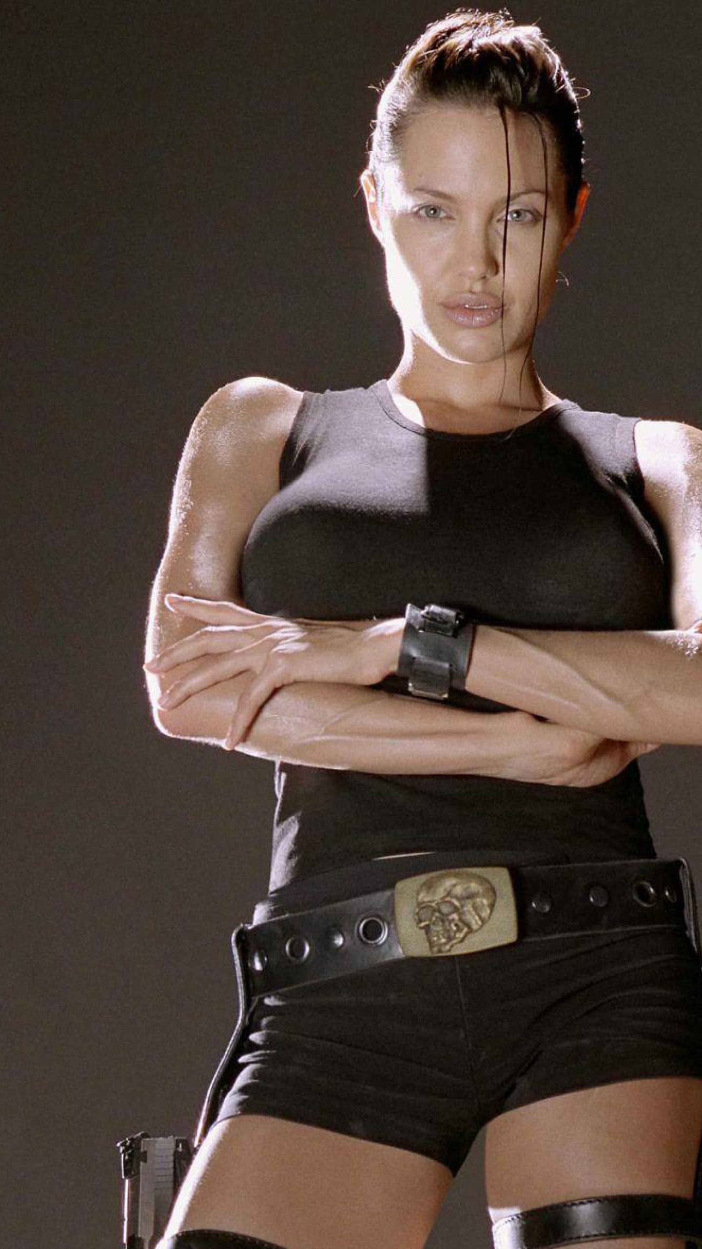 Angelina Jolie As Lara Croft Photoshoot, Full HD Wallpaper